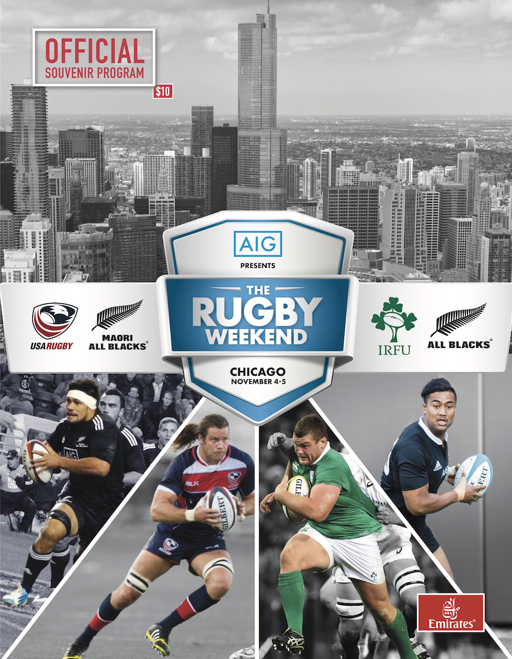 Order The Rugby Weekend Event Program North America Goff Rugby Report 