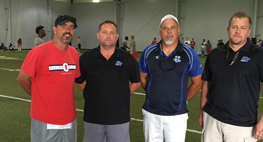 MTSU Coaches Help Football Team Tackle | Goff Rugby Report