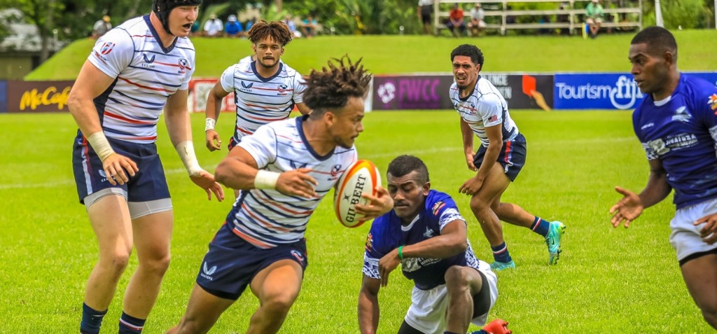 USA Falcons Face Challenge Day One at Coral Coast Sevens