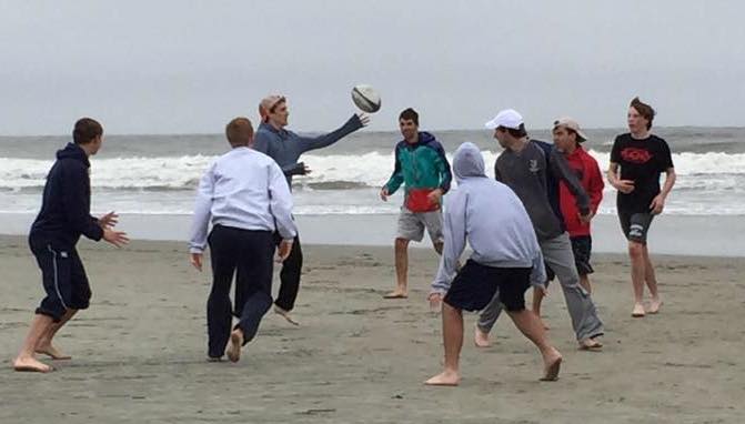 Georgetown Prep on the Beach