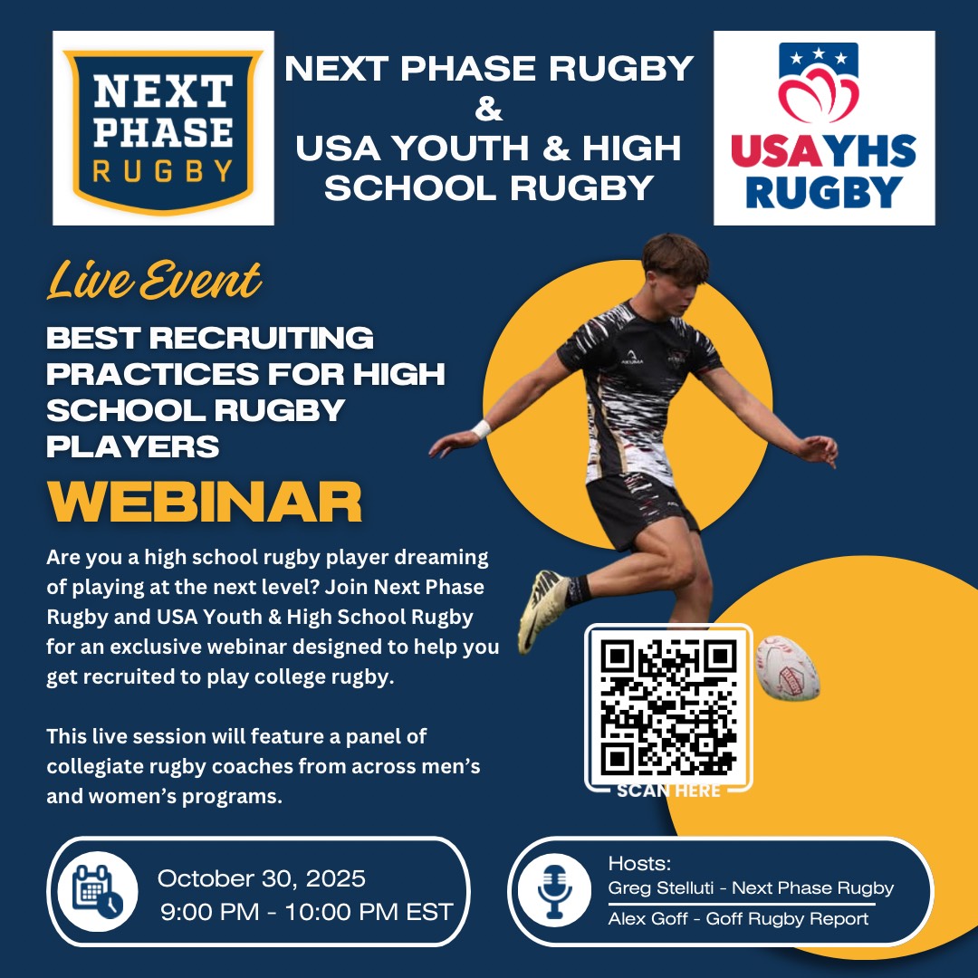 Next Phase Rugby Webinar