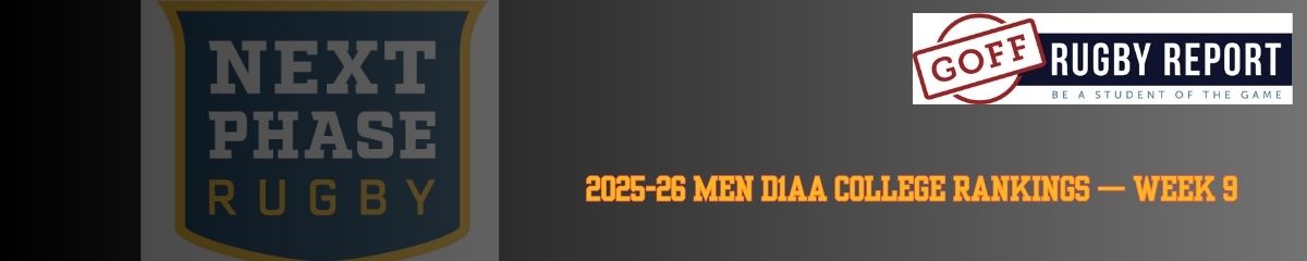 D1AA Rankings Banner Week 9