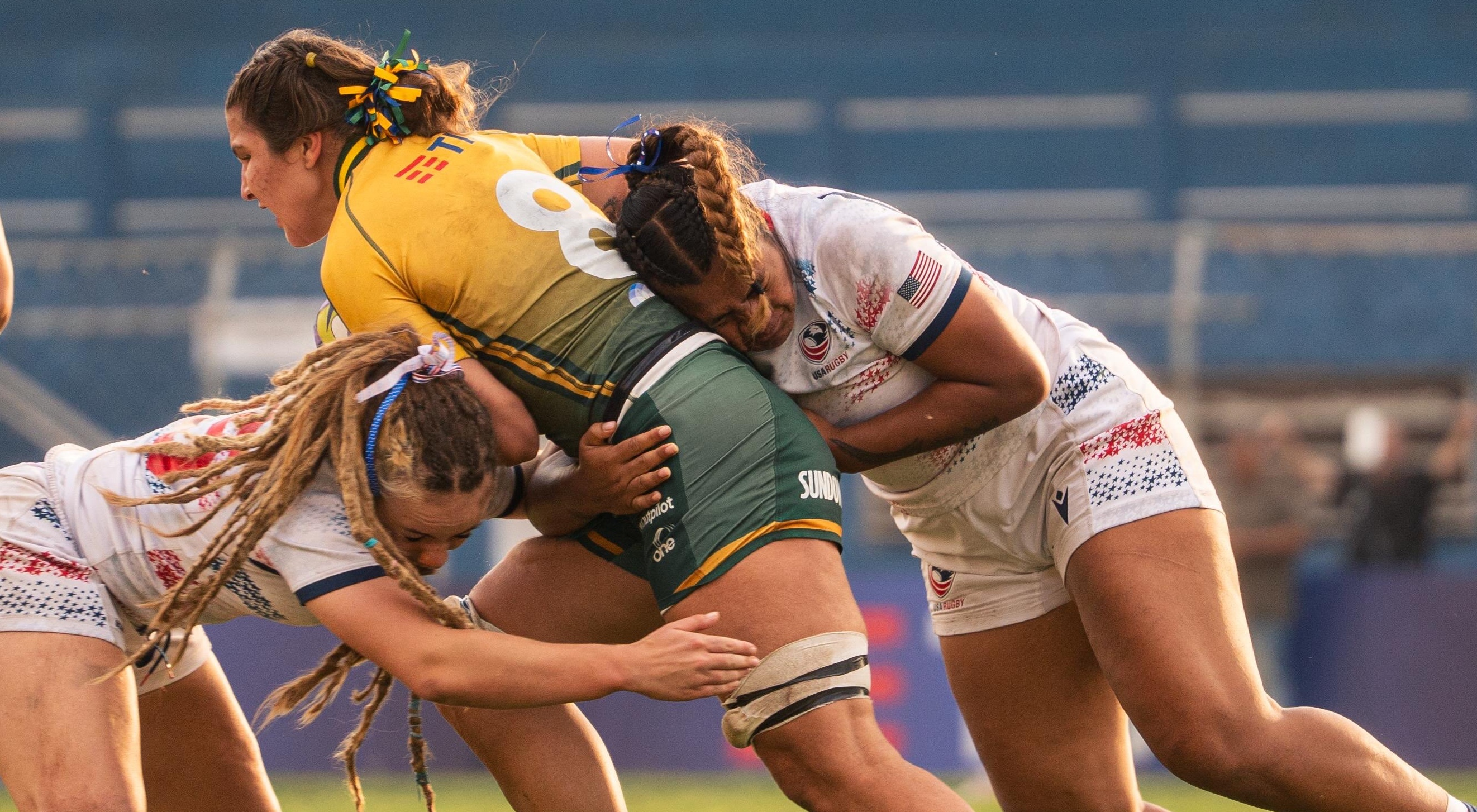 Brazil vs USA Falcons. Photo Rugby Brasil.