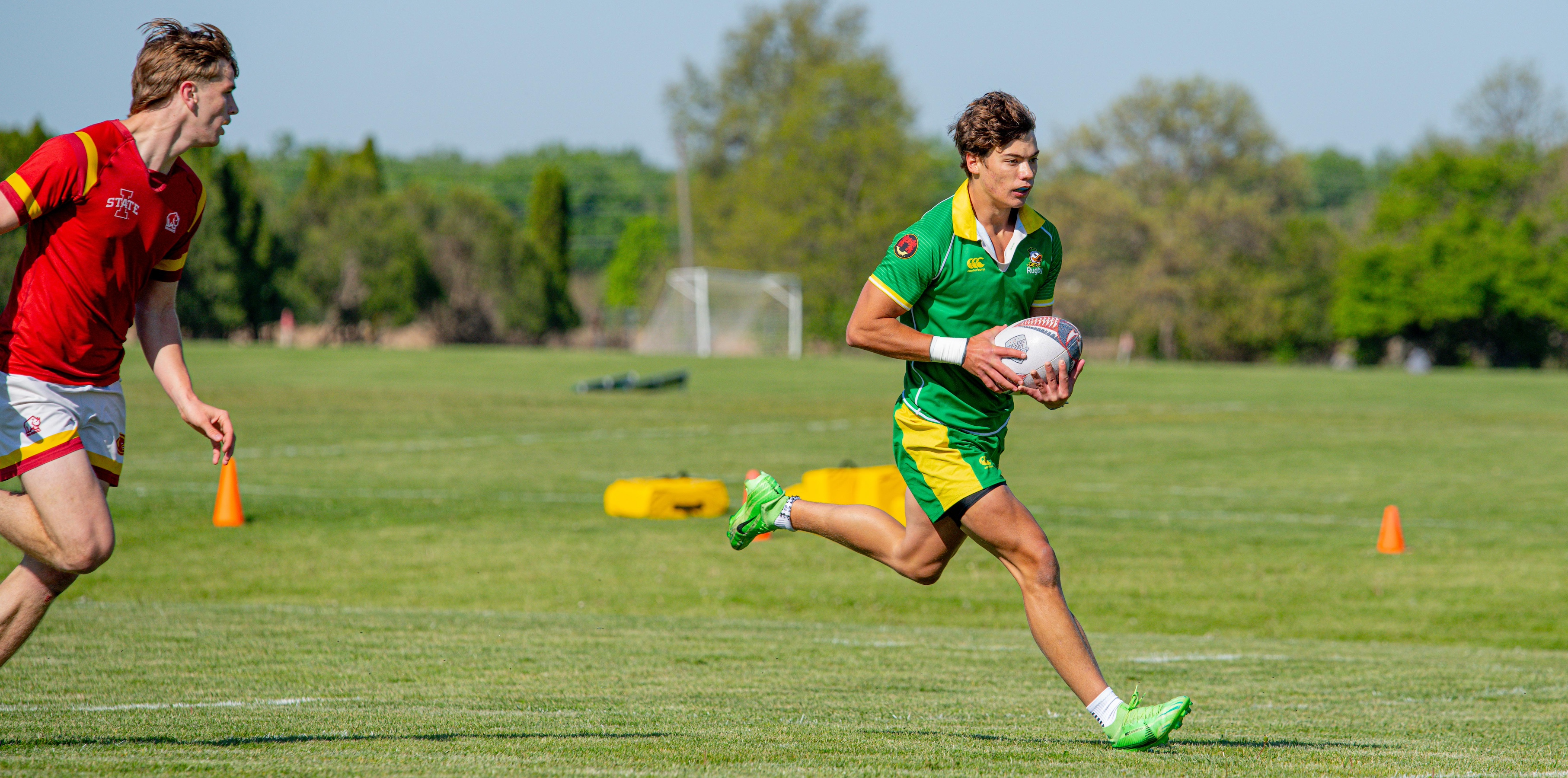 Oregon vs Iowa State at the 2026 CRAA D1AA 7s. Photo Matthew Dalton.