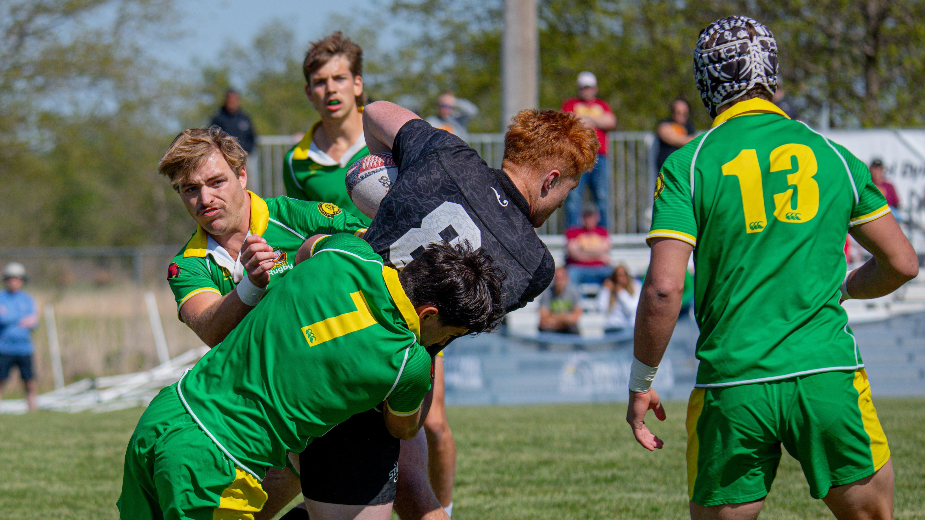 Oregon vs Iowa State at the 2026 CRAA D1AA 7s. Photo Matthew Dalton.
