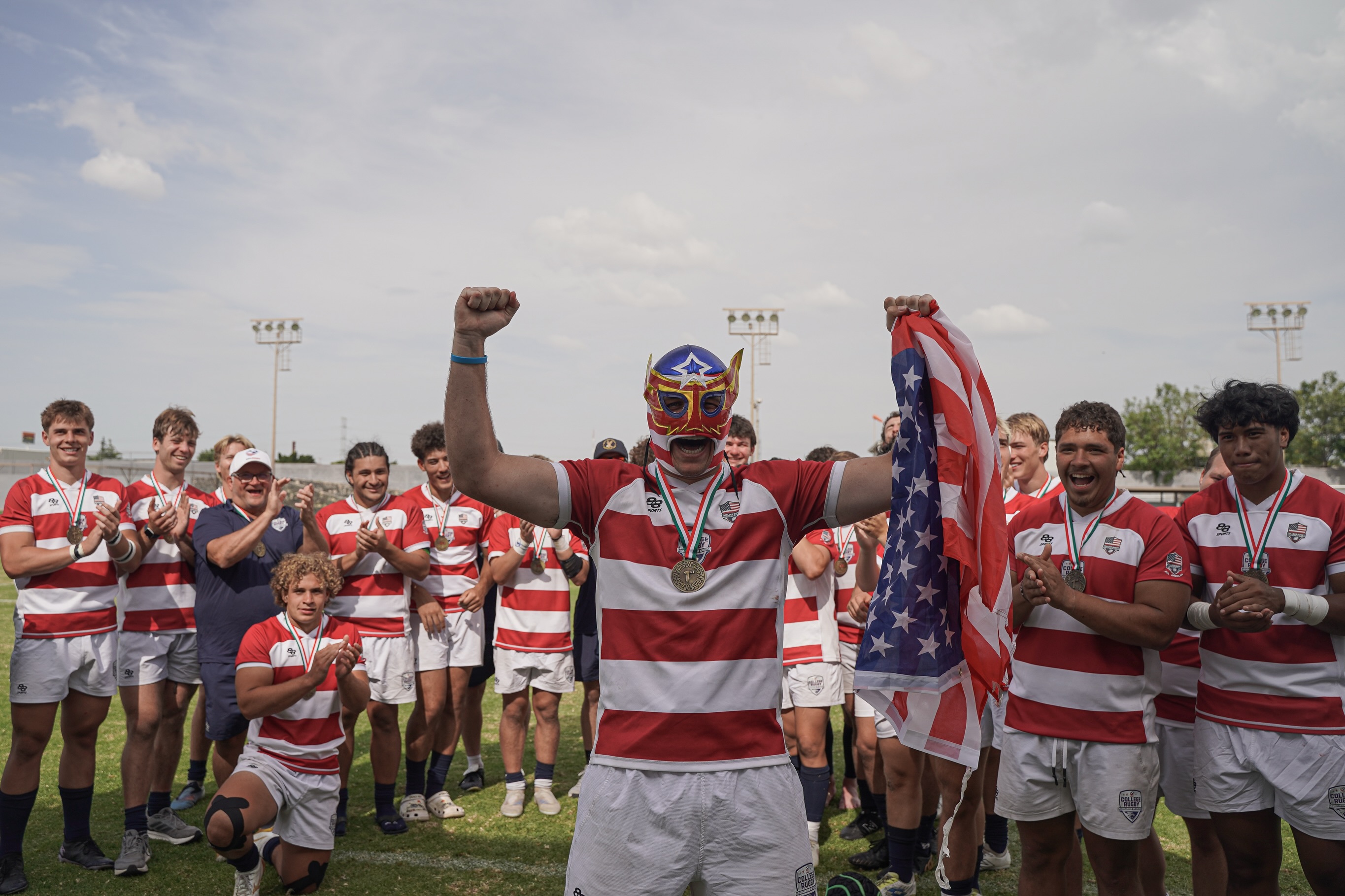 Celebration time. Photo Noah Gelman.