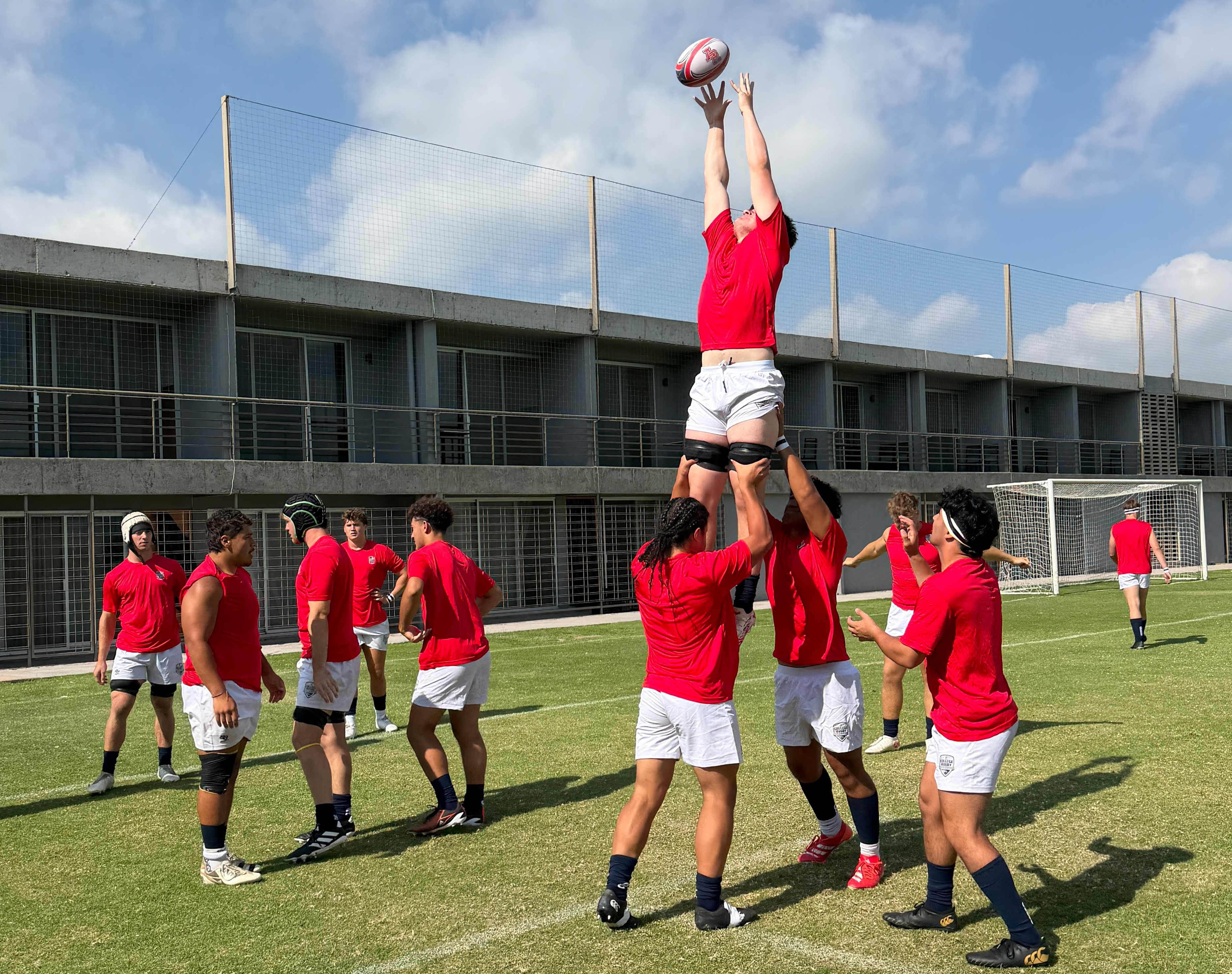 The CRAA U19s training at RAN U19s 2026. Photo CRAA.