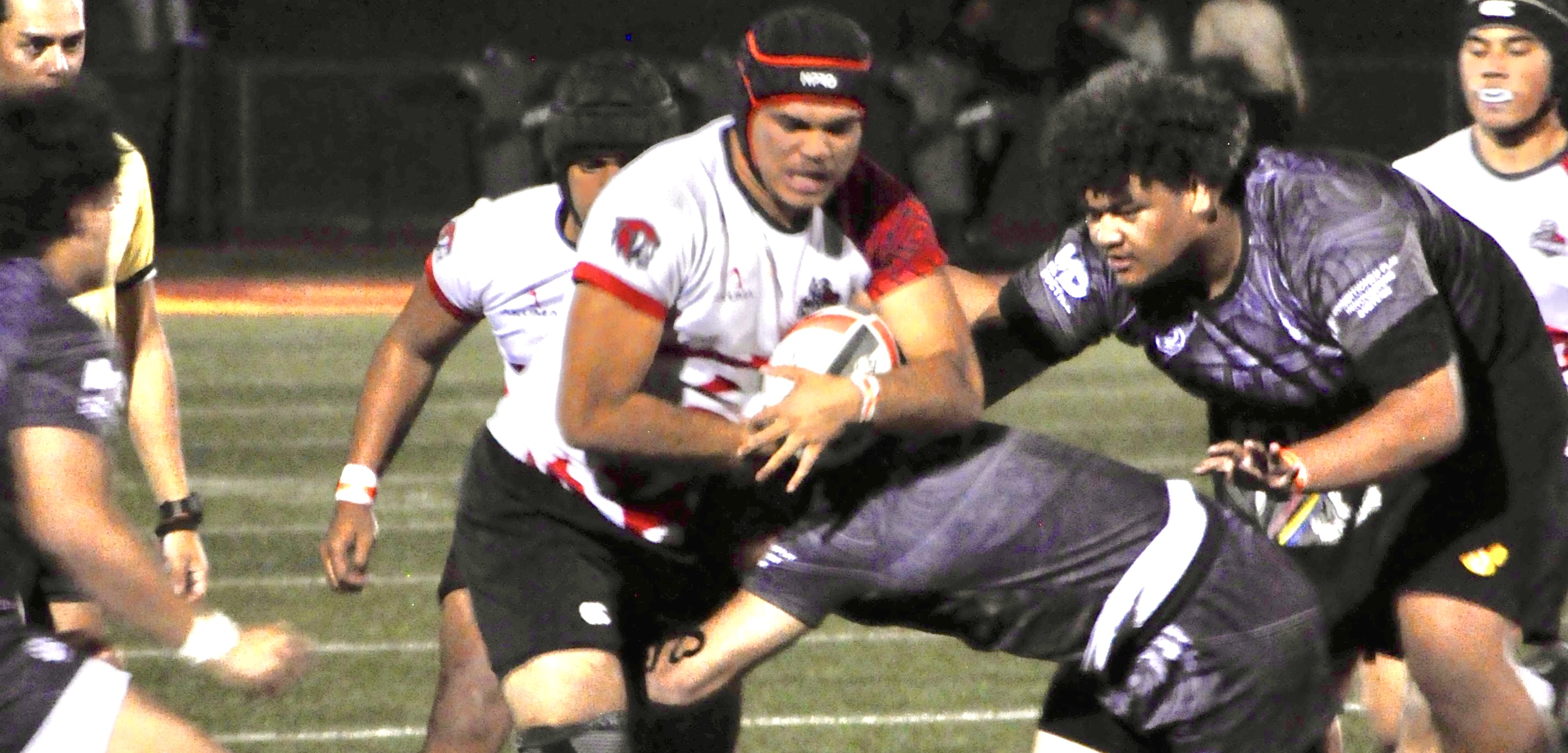 Latu Moeai and Dustin Otuafi for Cavemen. Photo Ezekiel Mataalii-Solomona.