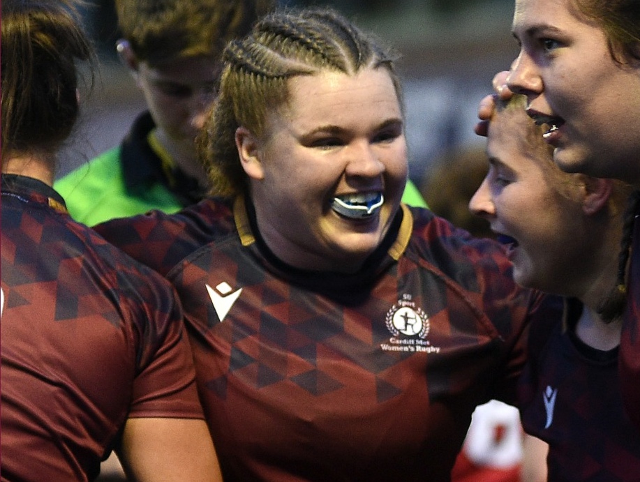 Caroline Cook for Cardiff Met.