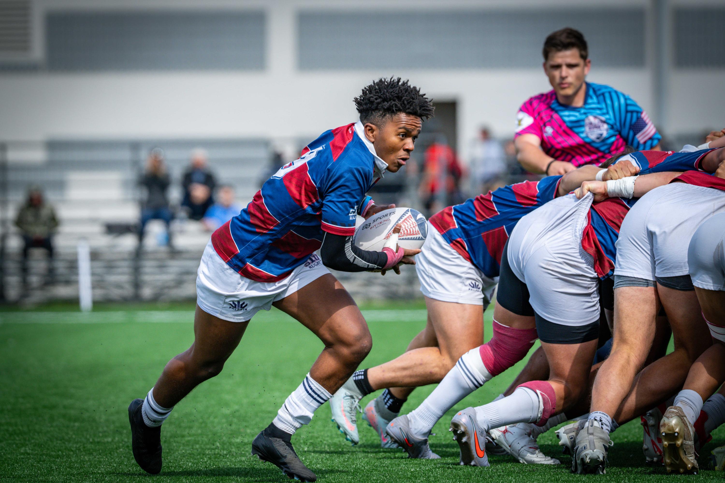 St. Thomas scrumhalf Tshepang Matubatuba. Photo Matthew Dalton. 