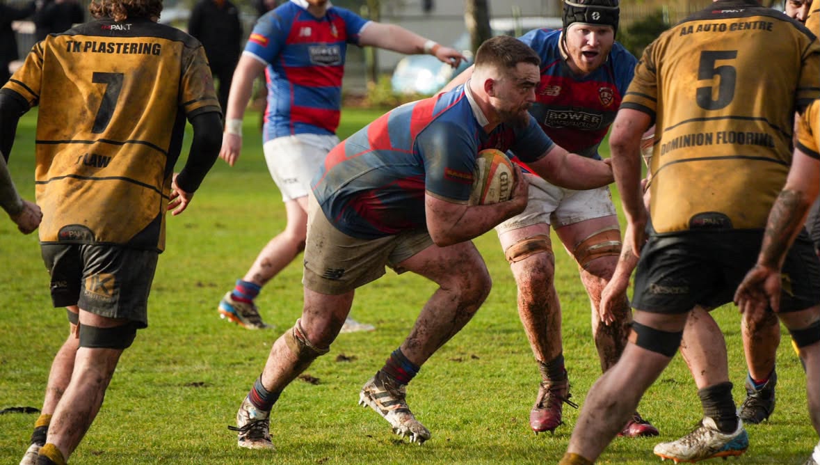 Declan Dolan playing for his club in New Zealand.