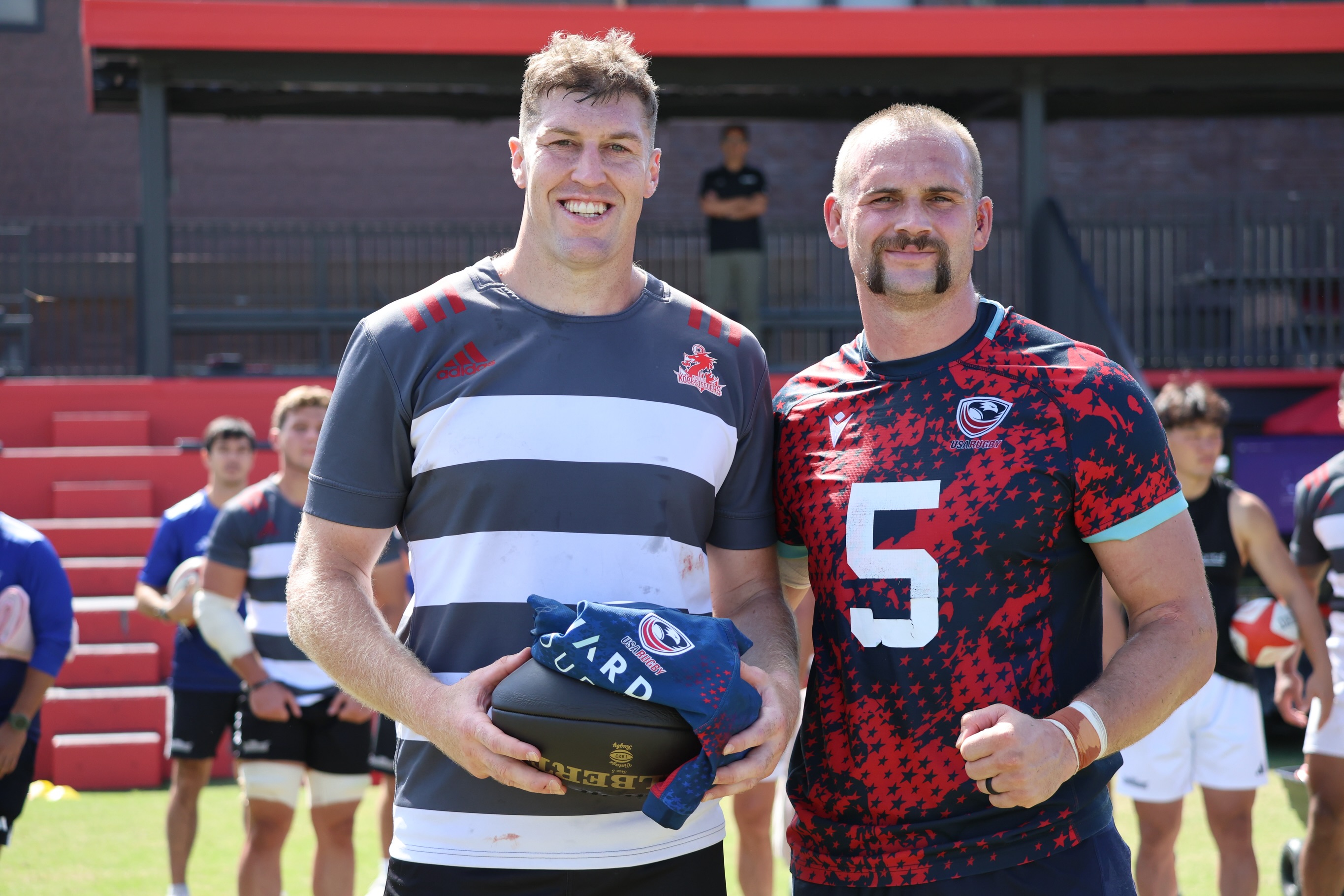 Sam Golla and Brodie Retallick