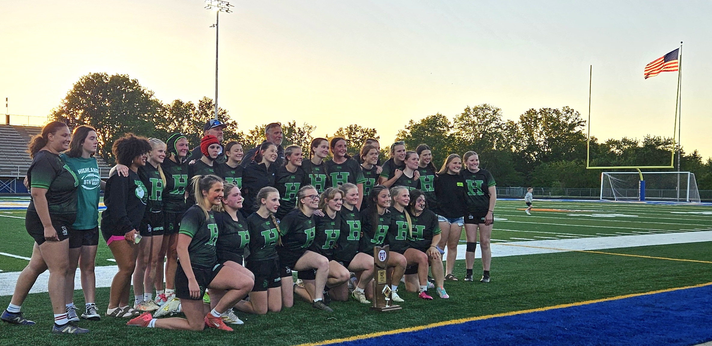 Highland Buzzards win 2026 Rugby Ohio final.