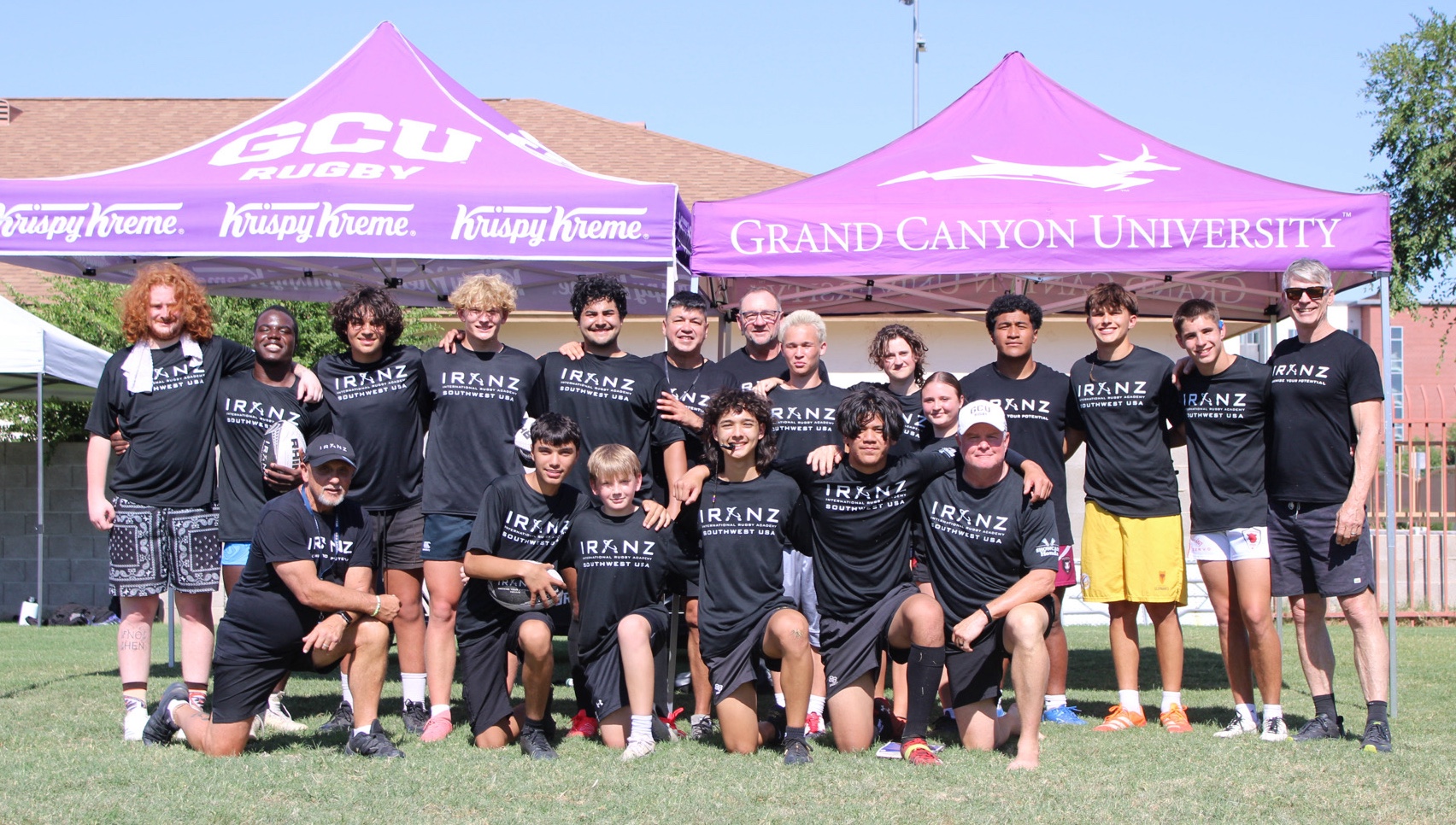 Players at the IRANZ SW USA Camp.