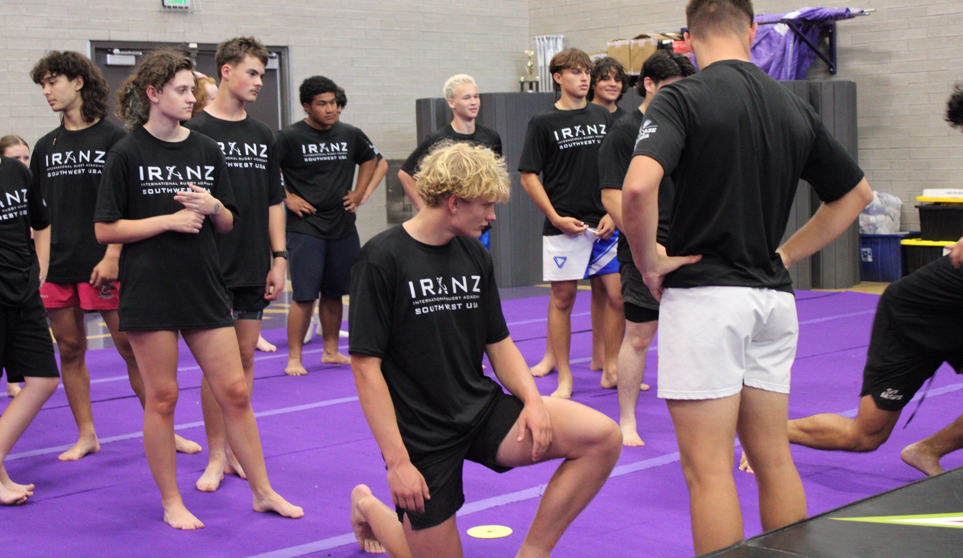 Players at IRANZ SW USA Camp
