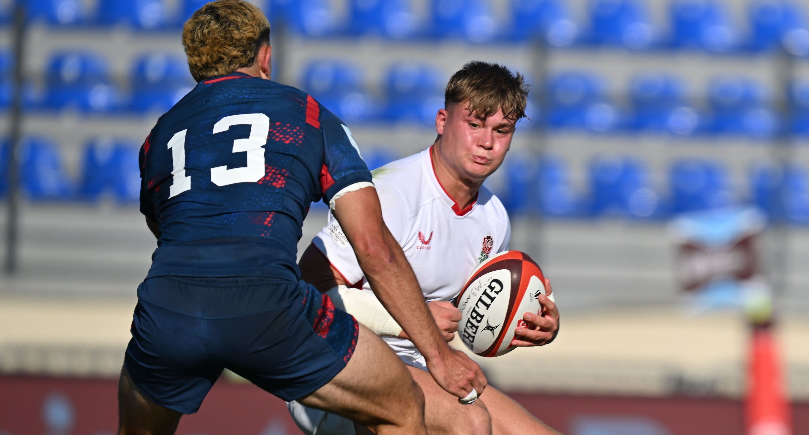 USA U20s vs England U20s at 2026 JWC. Photo Levan Verdzeuli for World Rugby.