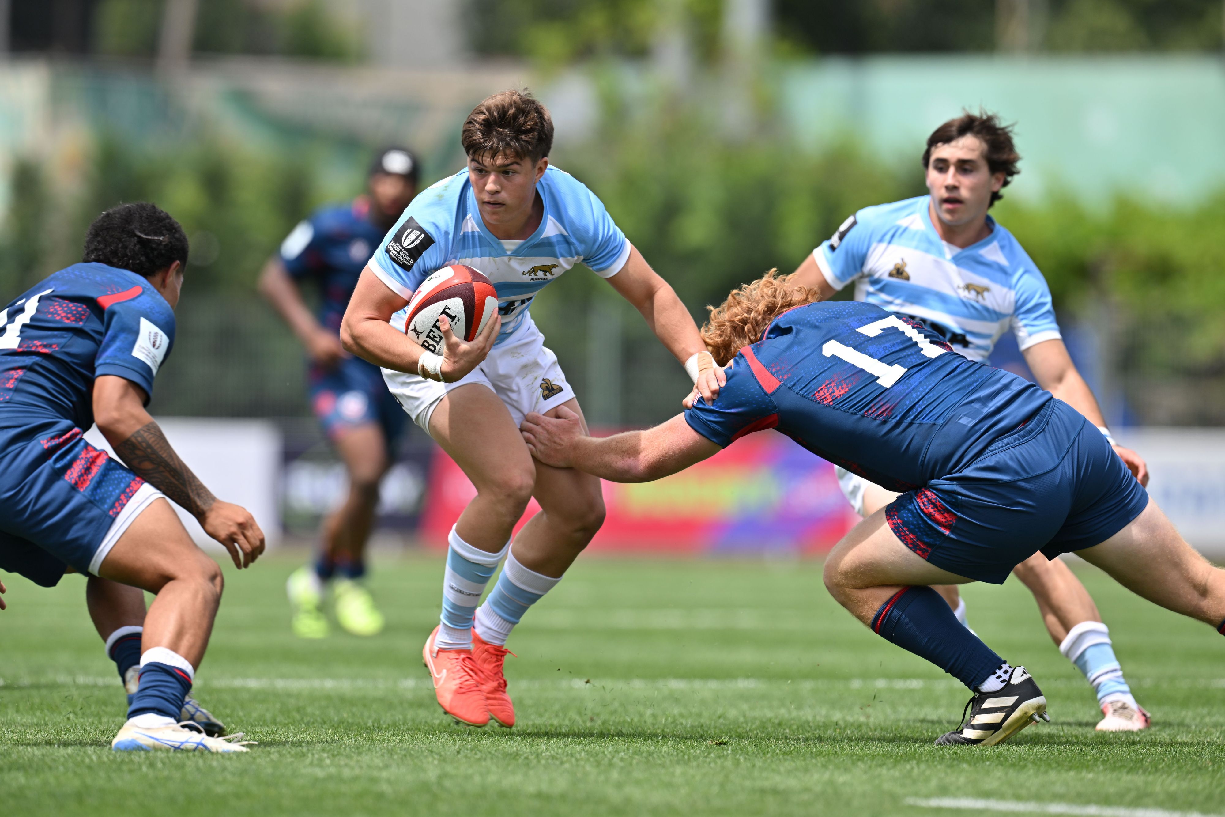 Argentina was very strong in contact.