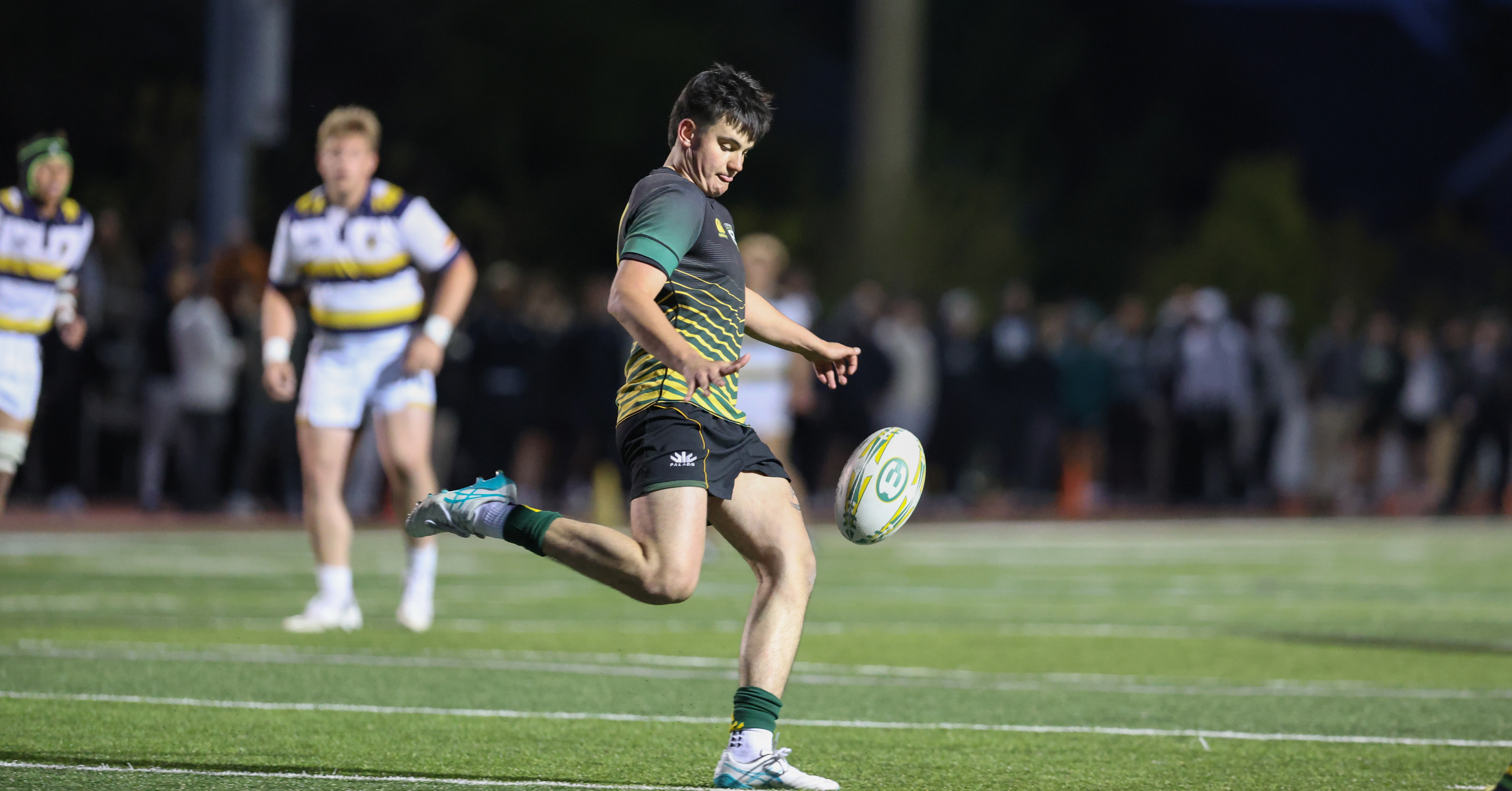 Max Delotel for St. Edward. Photo Jack Nece.