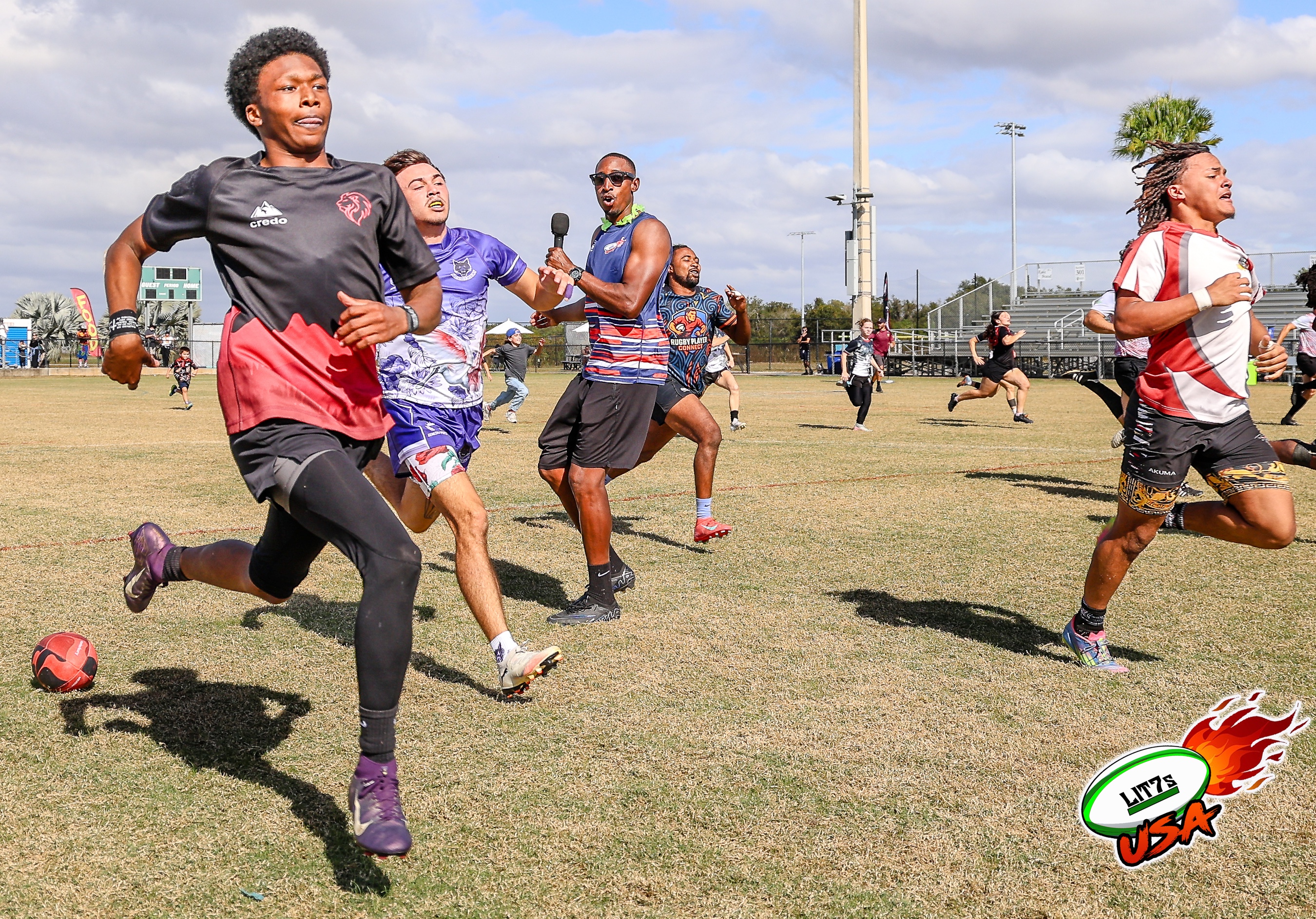 Fastest player competition at 2025 LIT7s.