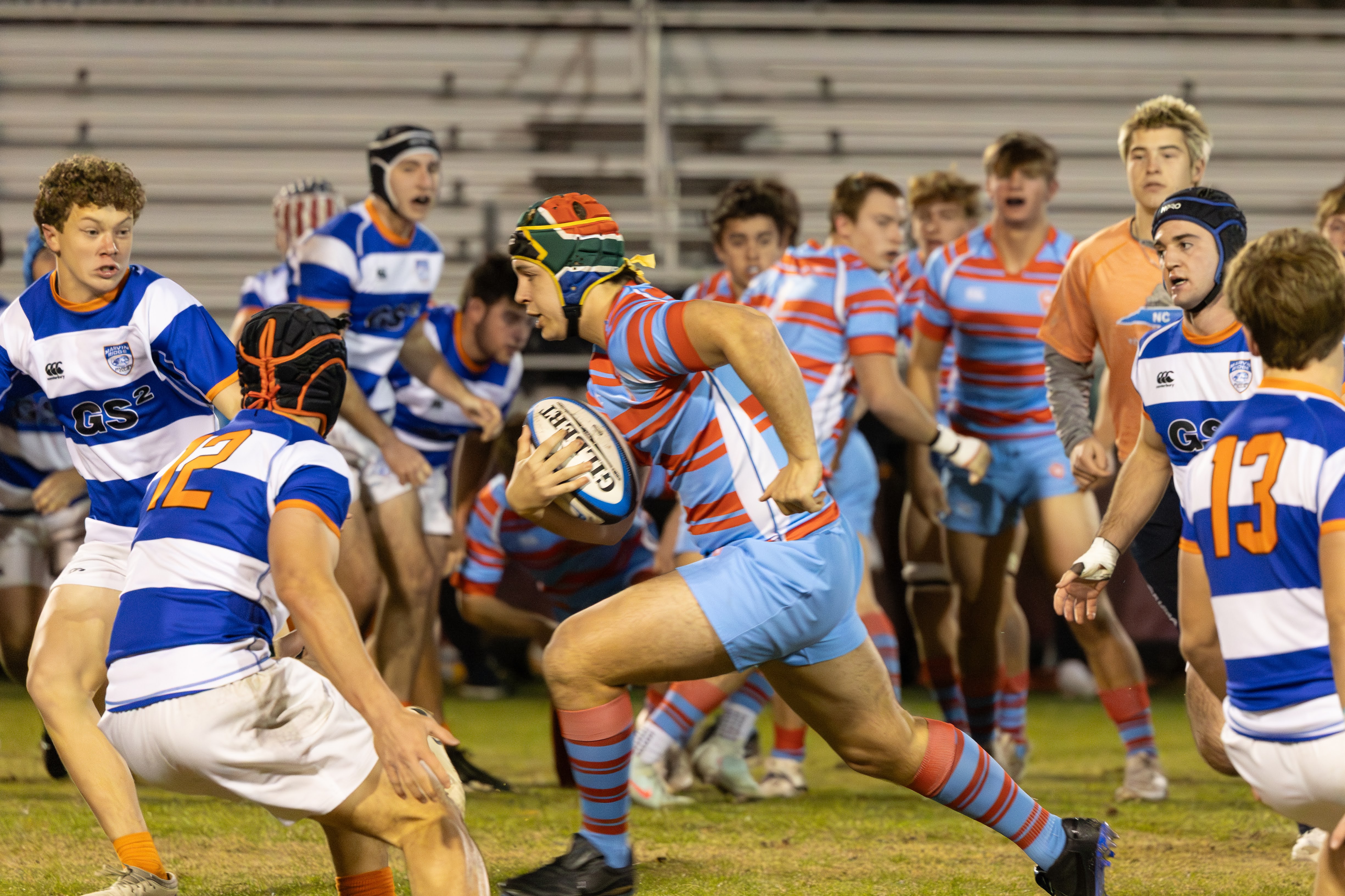 Luke Zehmke for Charlotte Catholic. Photo Dan Caple.