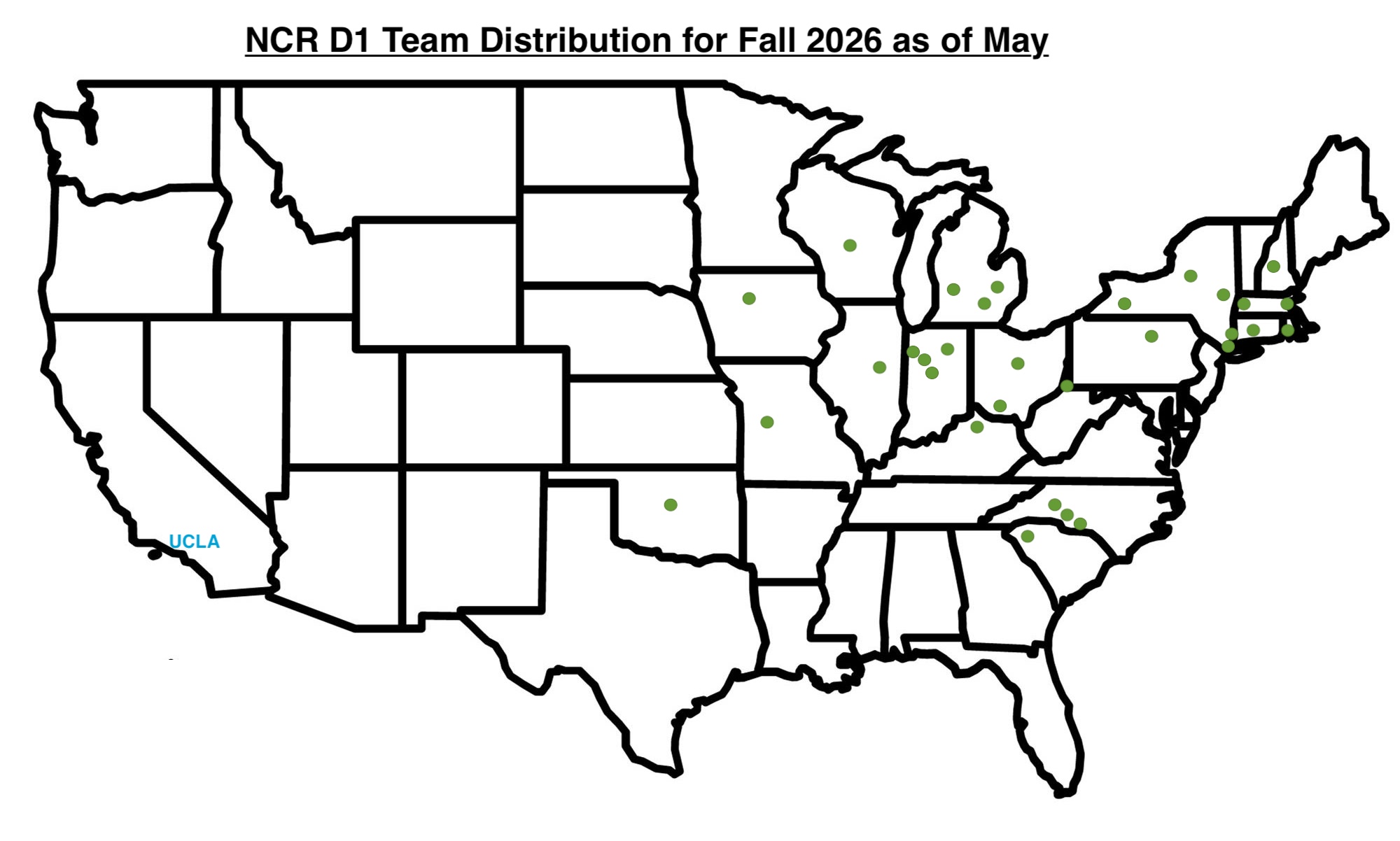 NCR D1 Team Distribution