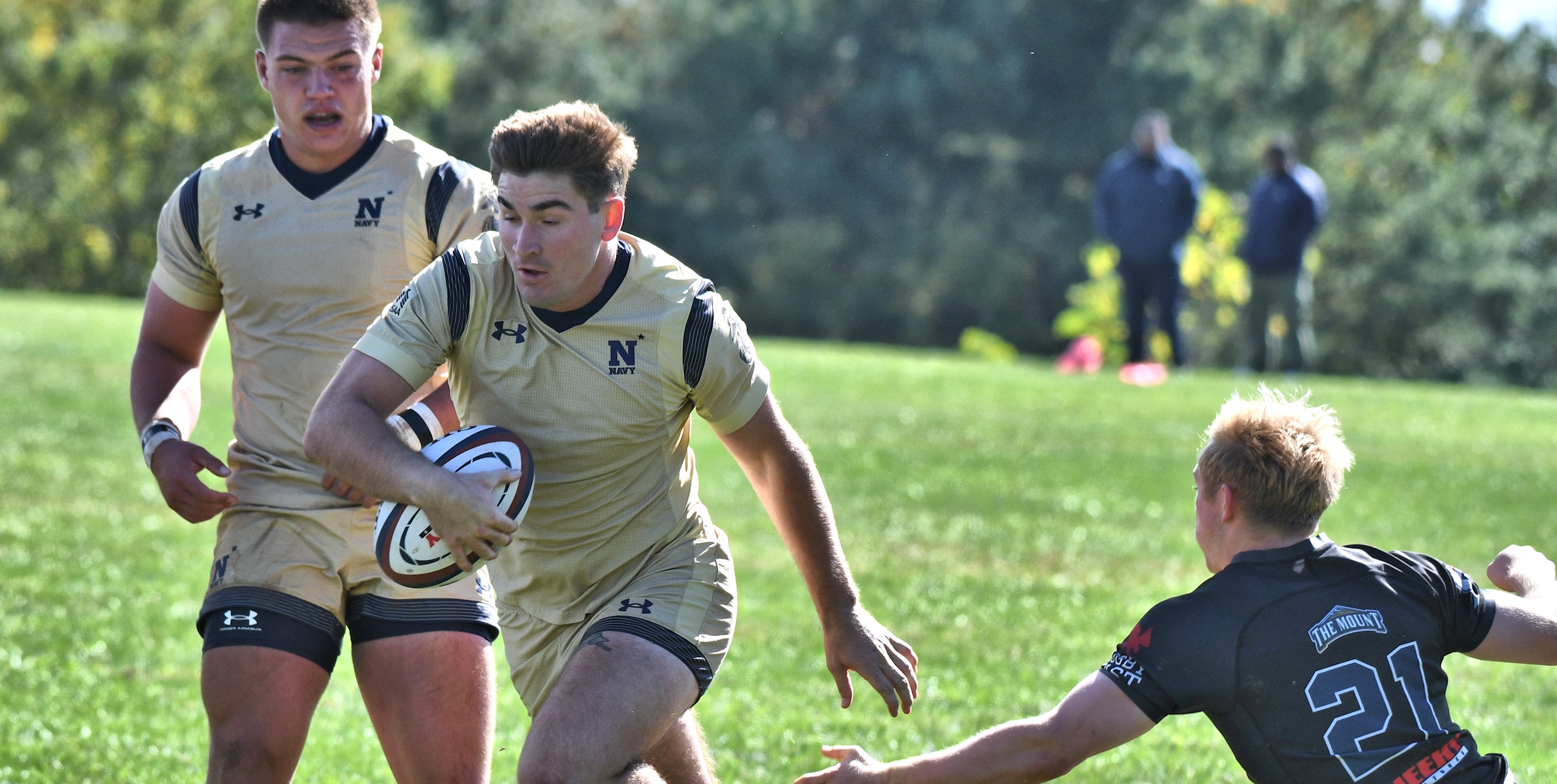 Navy vs Mount St. Mary's 2026. Photo David Hughes.
