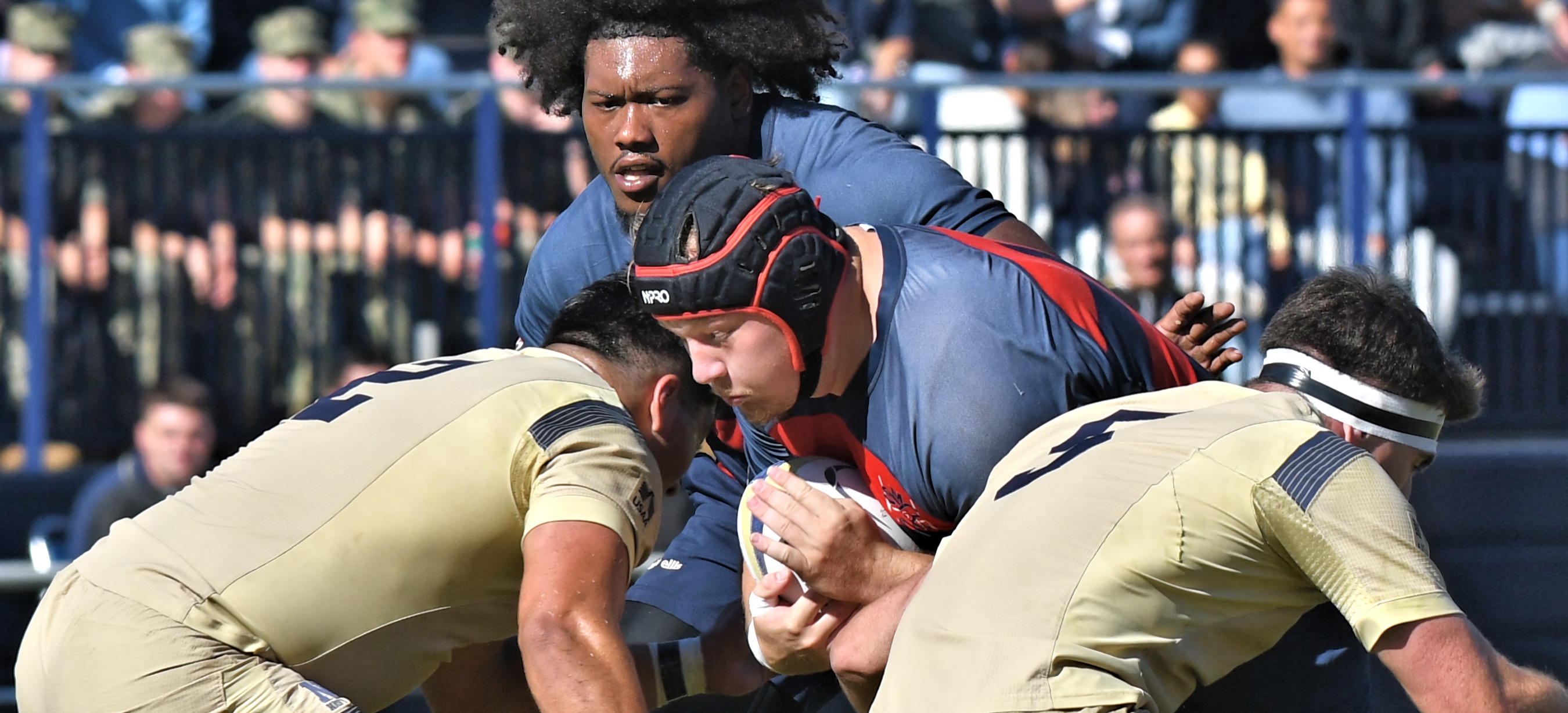 Navy vs Saint Mary's from October 24 2026. David Hughes photo.