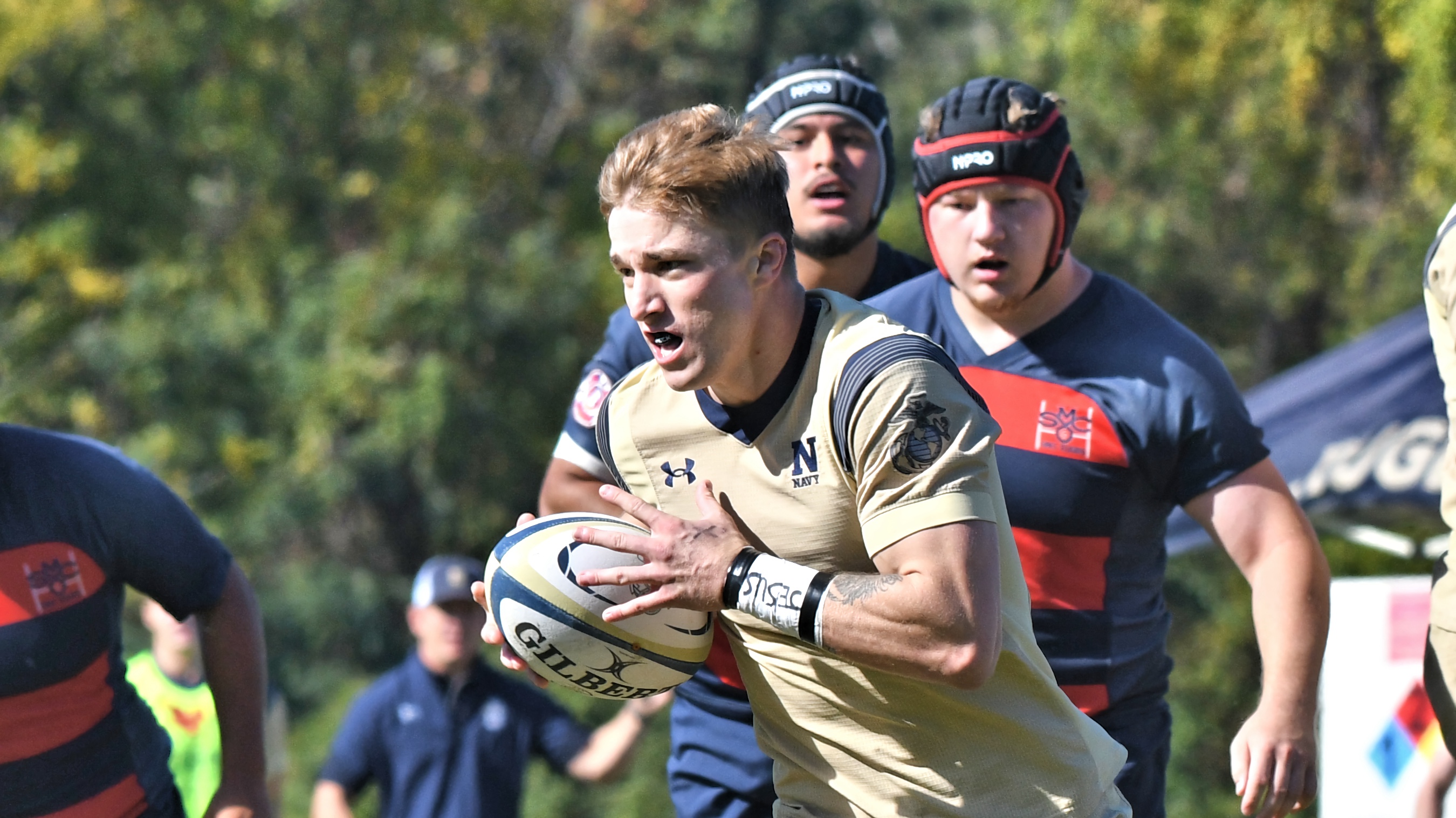 Navy vs Saint Mary's from October 24 2026. David Hughes photo.