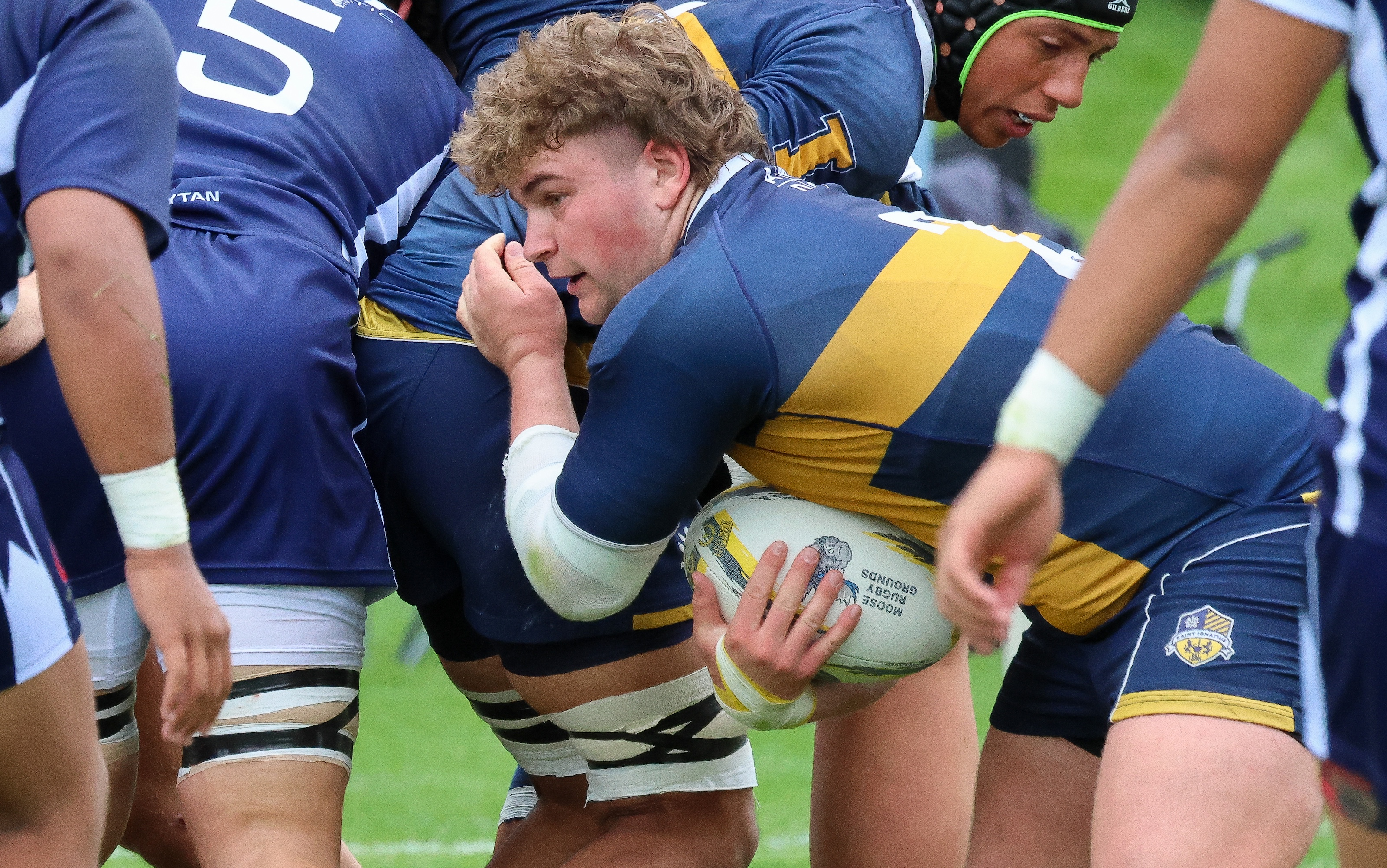 Noah Spinos for St. Ignatius at the 2026 HSNC. Photo Calder Cahill. 