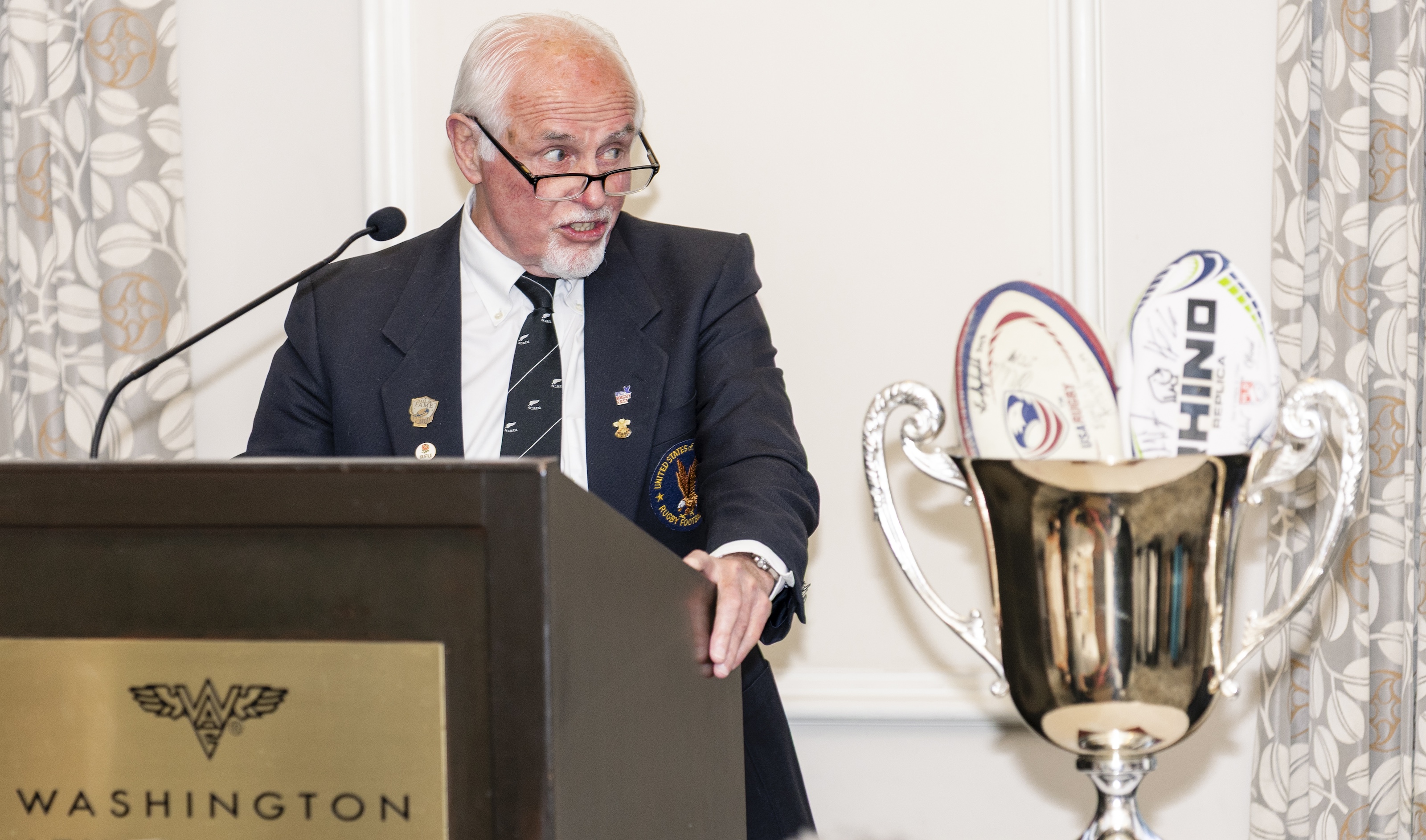 Kevin O'Brien speaks at 2026 WAC Awards. Photo Quinn Toomey for the WAC.