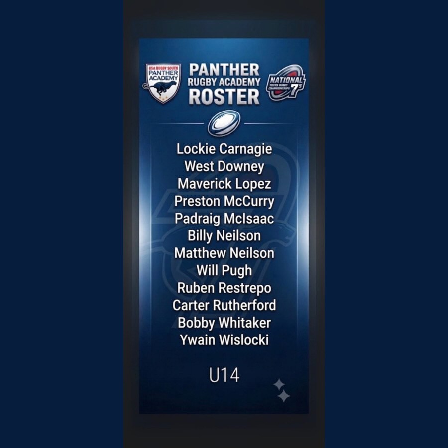 Panther U14s 2026