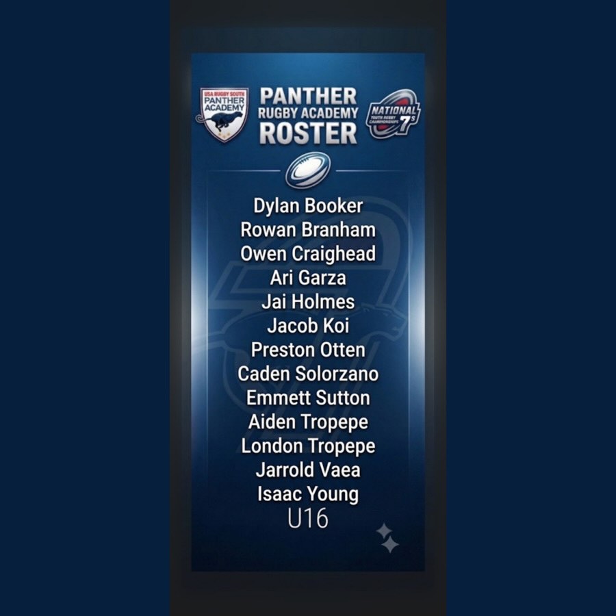 Panther U16s 2026