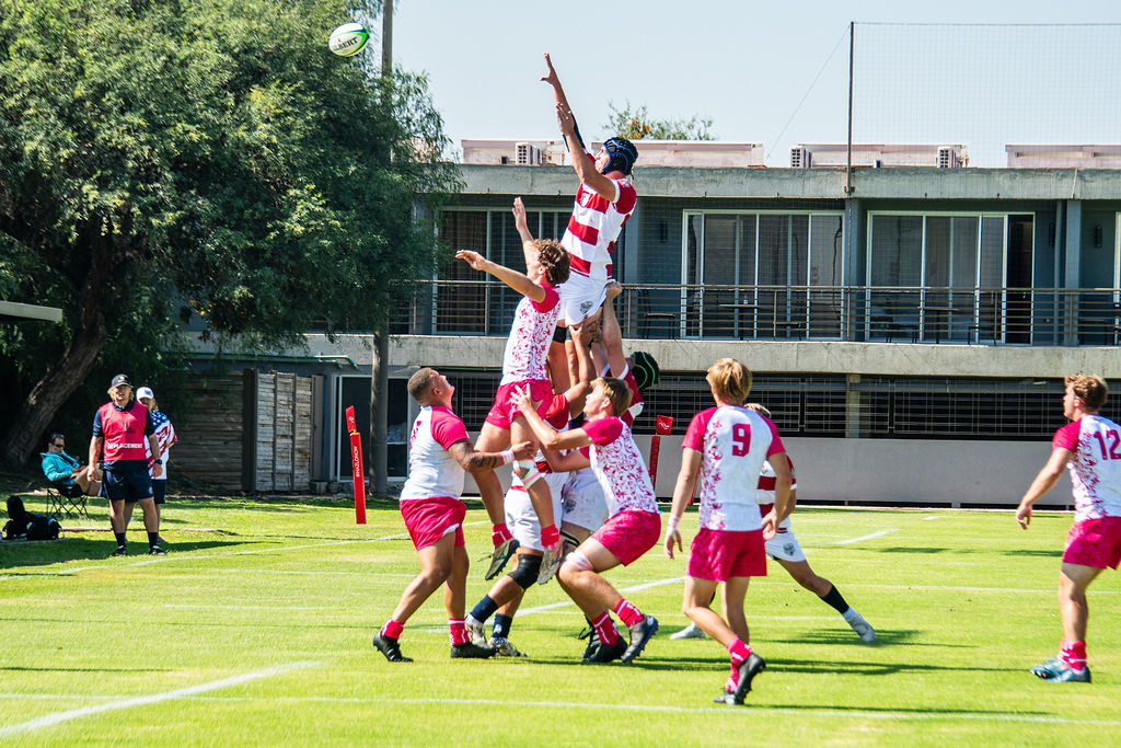 Dom Peterson CRAA U19s Lineout