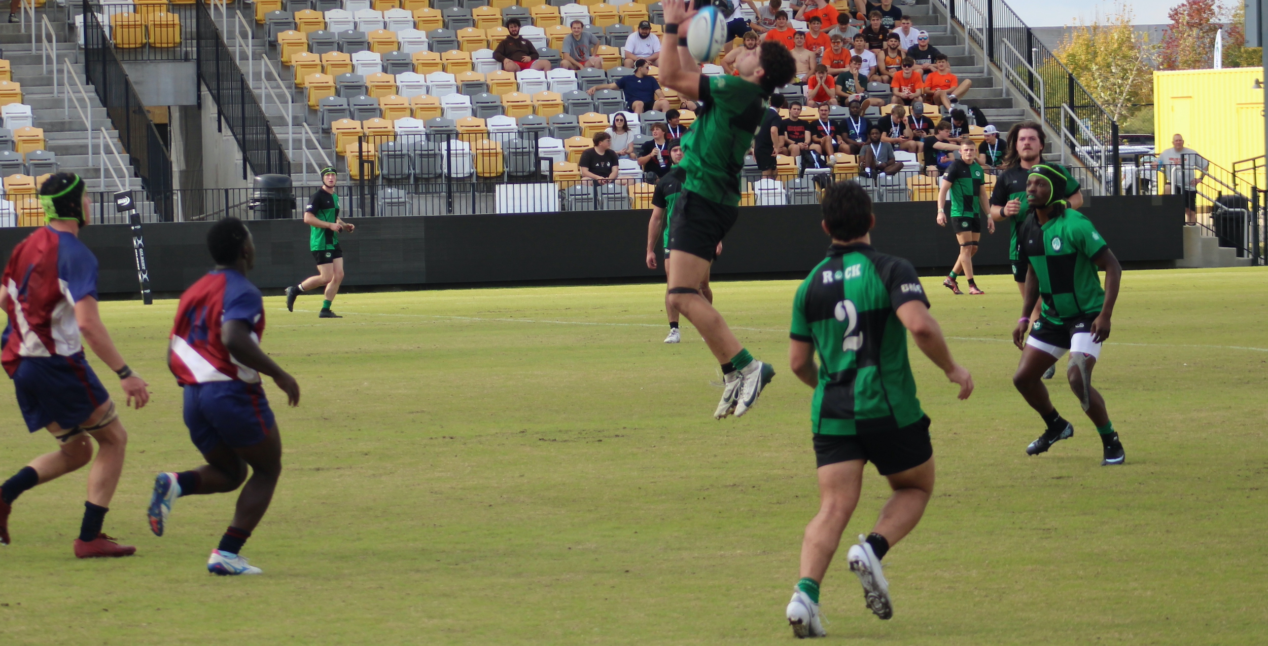 Slippery Rock vs New Mexico Tech in the 2025 NCR D3 semis. Alex Goff photo.