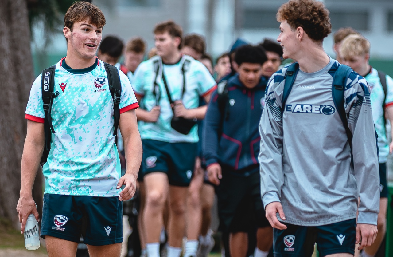 USA U18s training during their 2026 tour of South America. Photo Gonzalo Muinelo. @GonMuinelo.