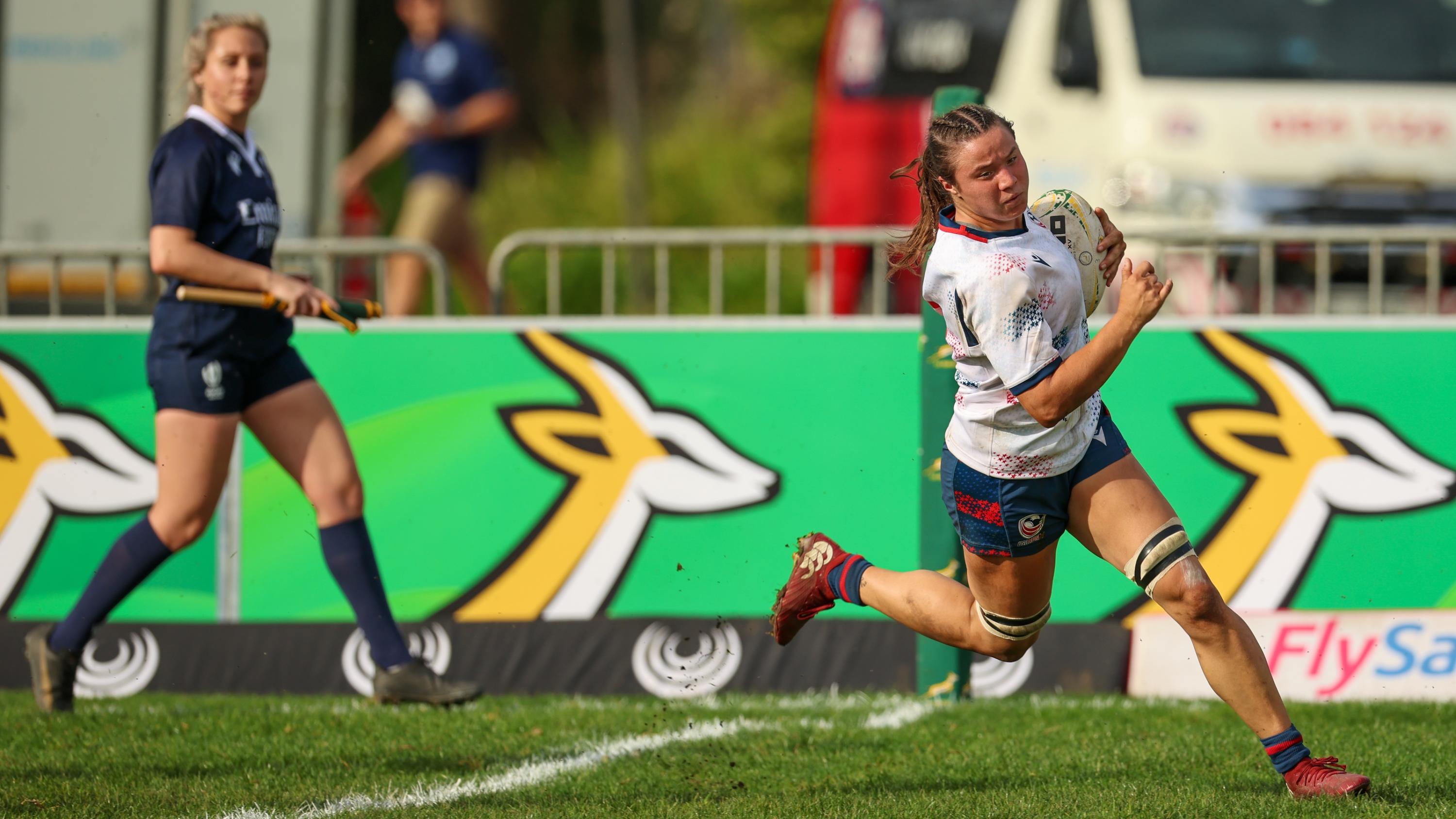 USA U20s vs South Africa U20s. Photo Charmaine Sander for Stellenbosch/Rugby South Africa.