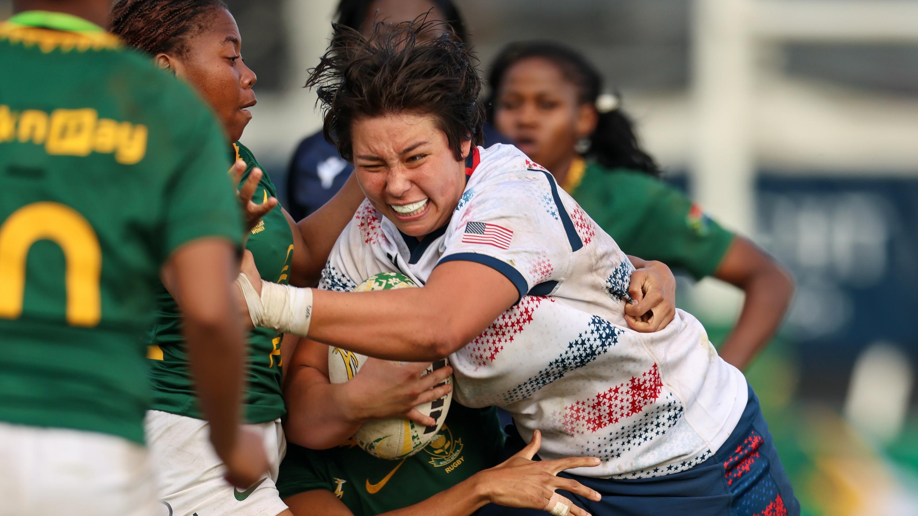 USA U20s vs South Africa U20s. Photo Charmaine Sander for Stellenbosch/Rugby South Africa.