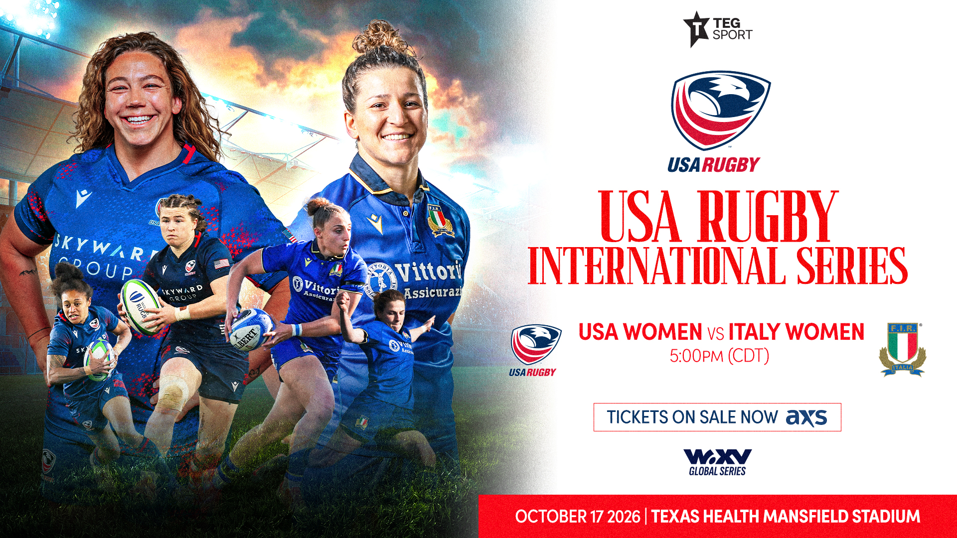 USA v Italy Mansfield