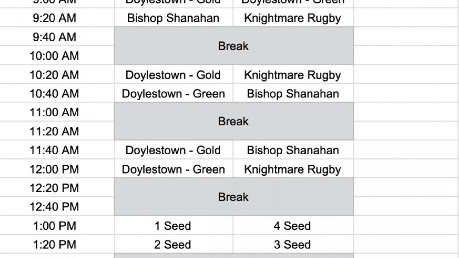 2020 fallfest   girls schedule