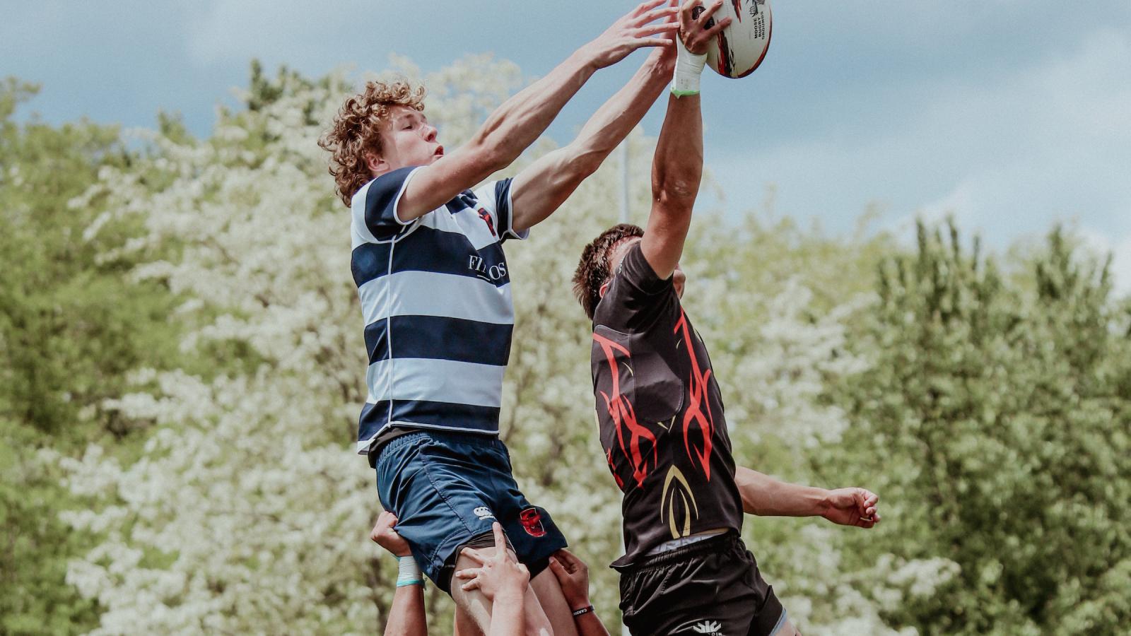 San Diego Mustangs vs Charlotte Cardinals in the 2025 Boys HS Club Final. Photo Griff Hastings.