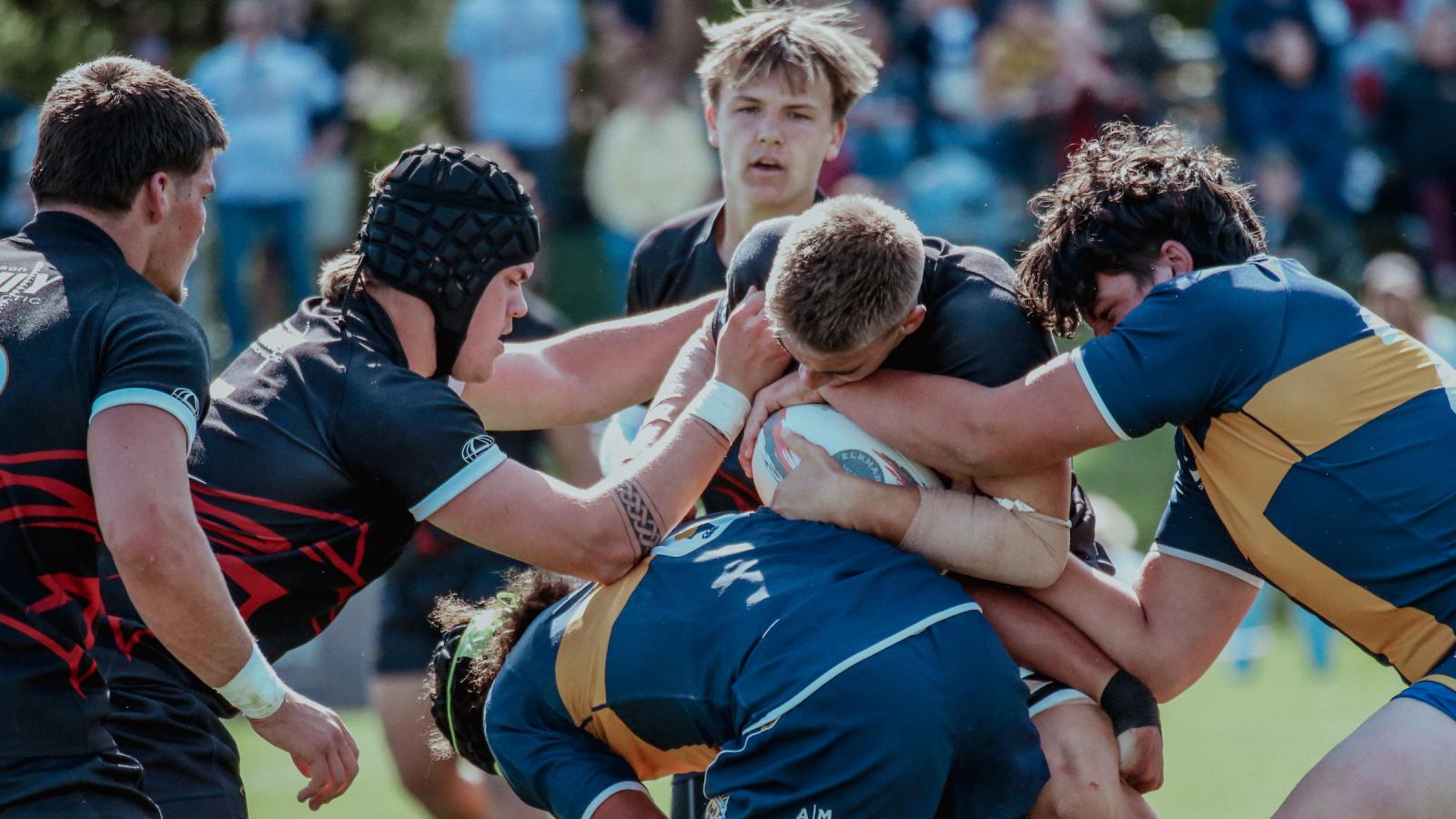 St. Ignatius vs Herriman in the 2025 Boys Single-School final. Photo Griff Hastings.