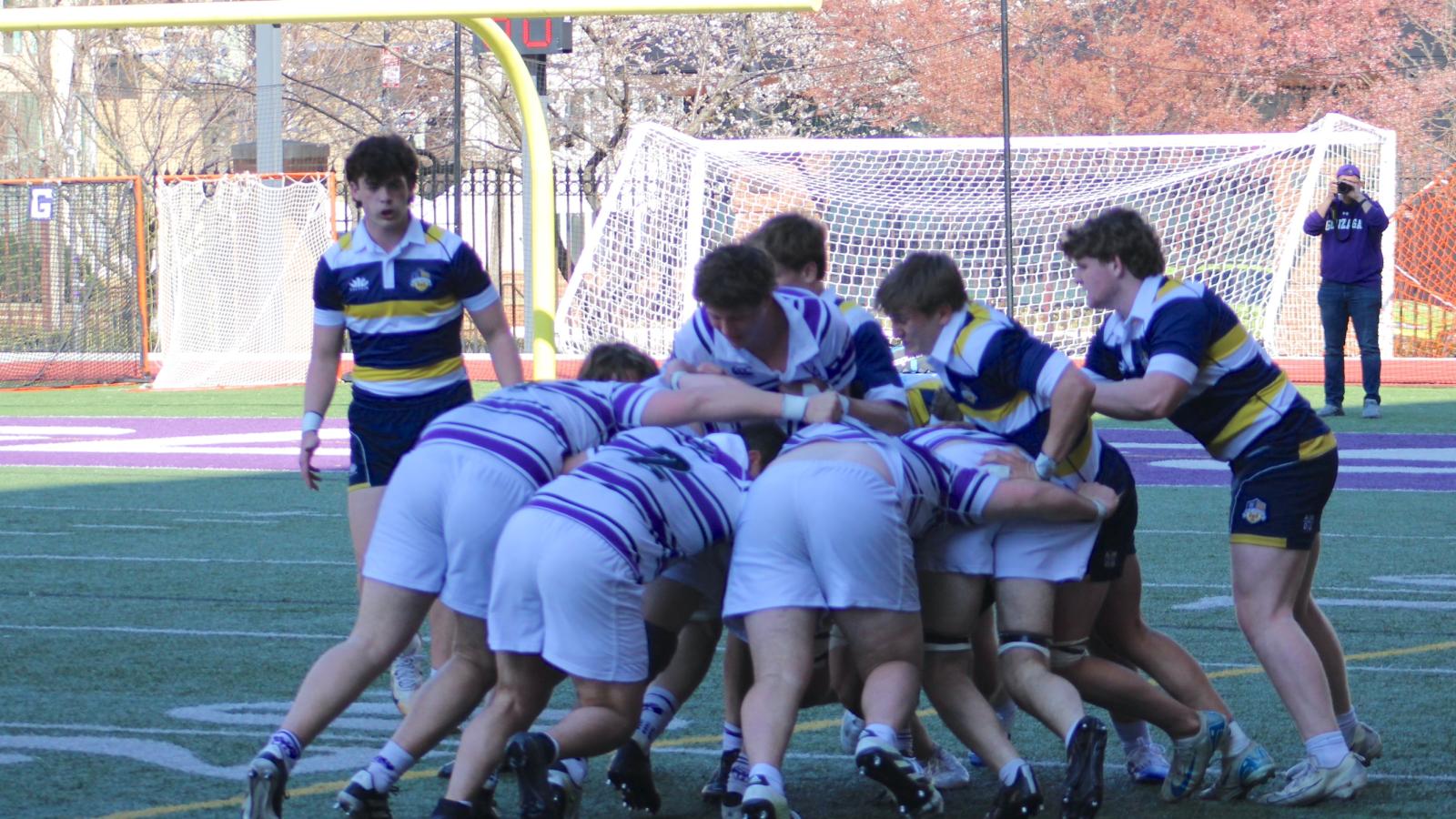 Final maul. Photo William Seetch.