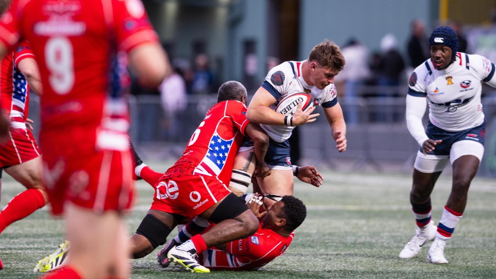 USA Military vs British Army, Seattle 2026. Photo by Punkus.