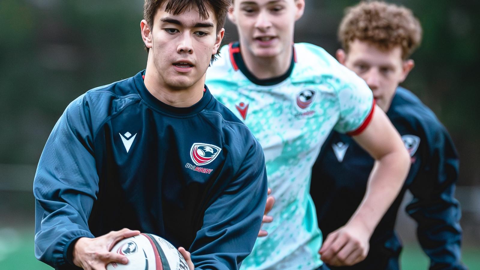 USA U18s training during their 2026 tour of South America. Photo Gonzalo Muinelo. @GonMuinelo.
