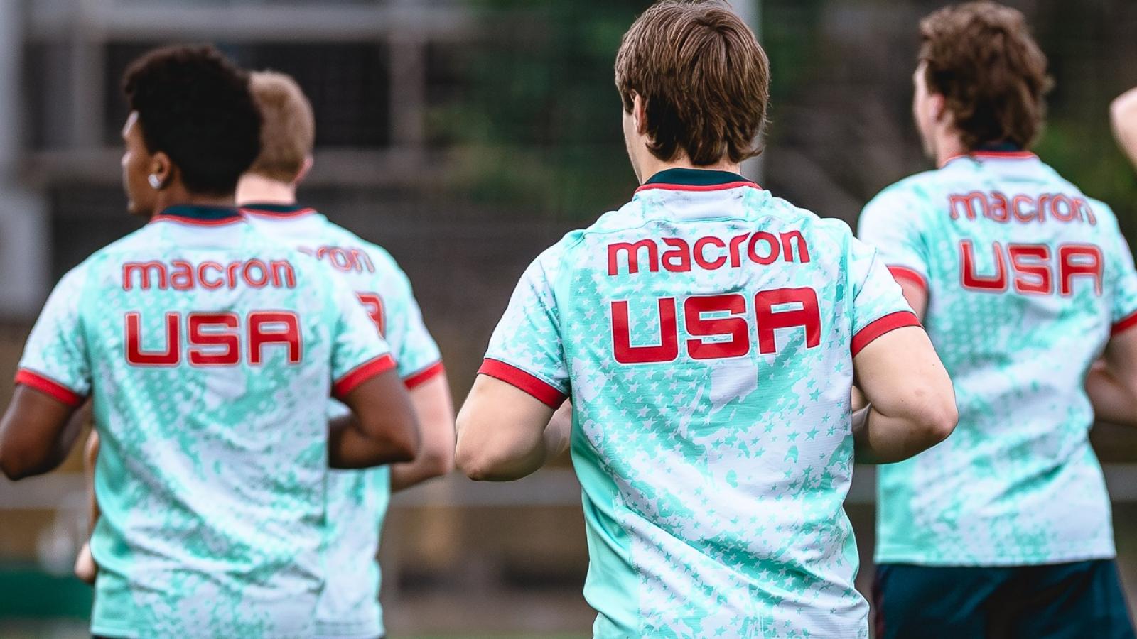 USA U18s training during their 2026 tour of South America. Photo Gonzalo Muinelo. @GonMuinelo.