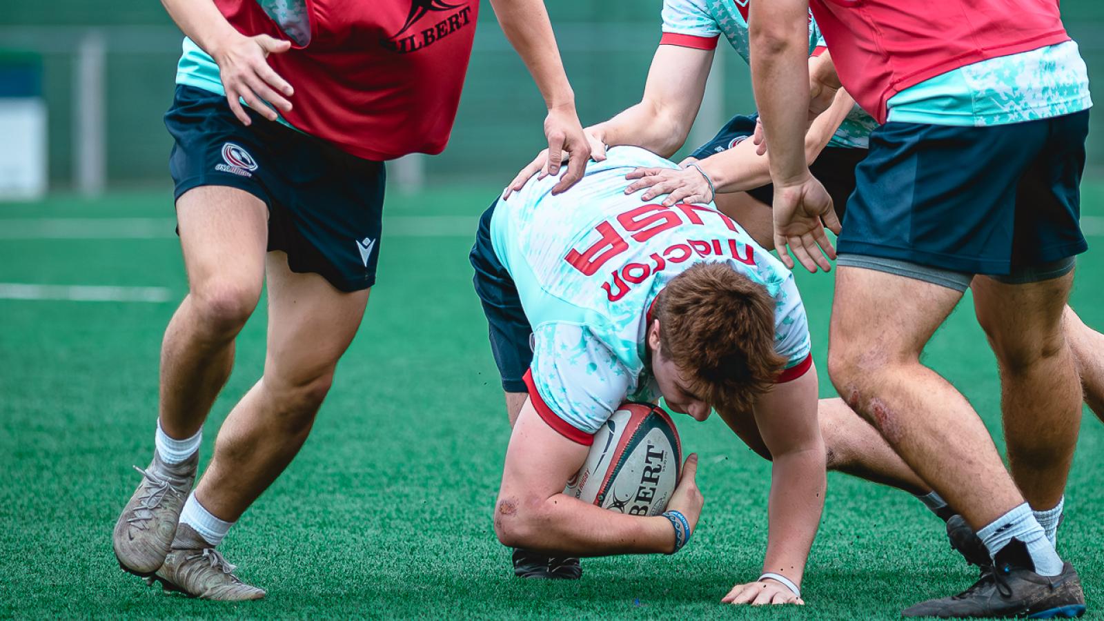 USA U18s training during their 2026 tour of South America. Photo Gonzalo Muinelo. @GonMuinelo.