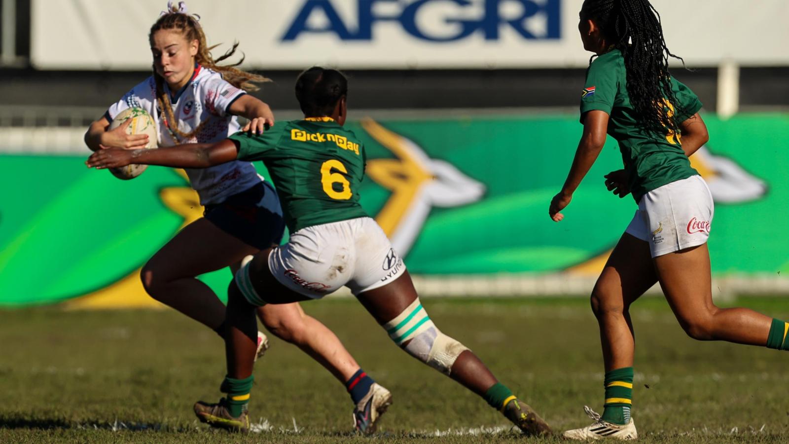 USA U20s vs South Africa U20s. Photo Charmaine Sander for Stellenbosch/Rugby South Africa.