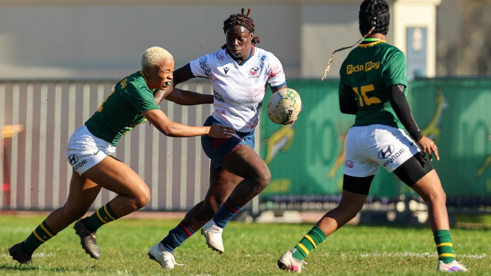 USA U20s vs South Africa U20s. Photo Charmaine Sander for Stellenbosch/Rugby South Africa.