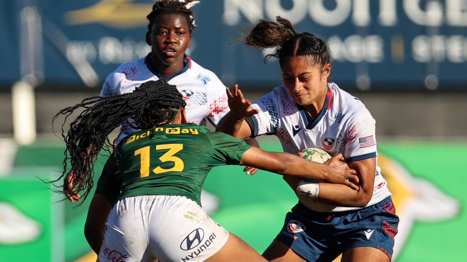 USA U20s vs South Africa U20s. Photo Charmaine Sander for Stellenbosch/Rugby South Africa.