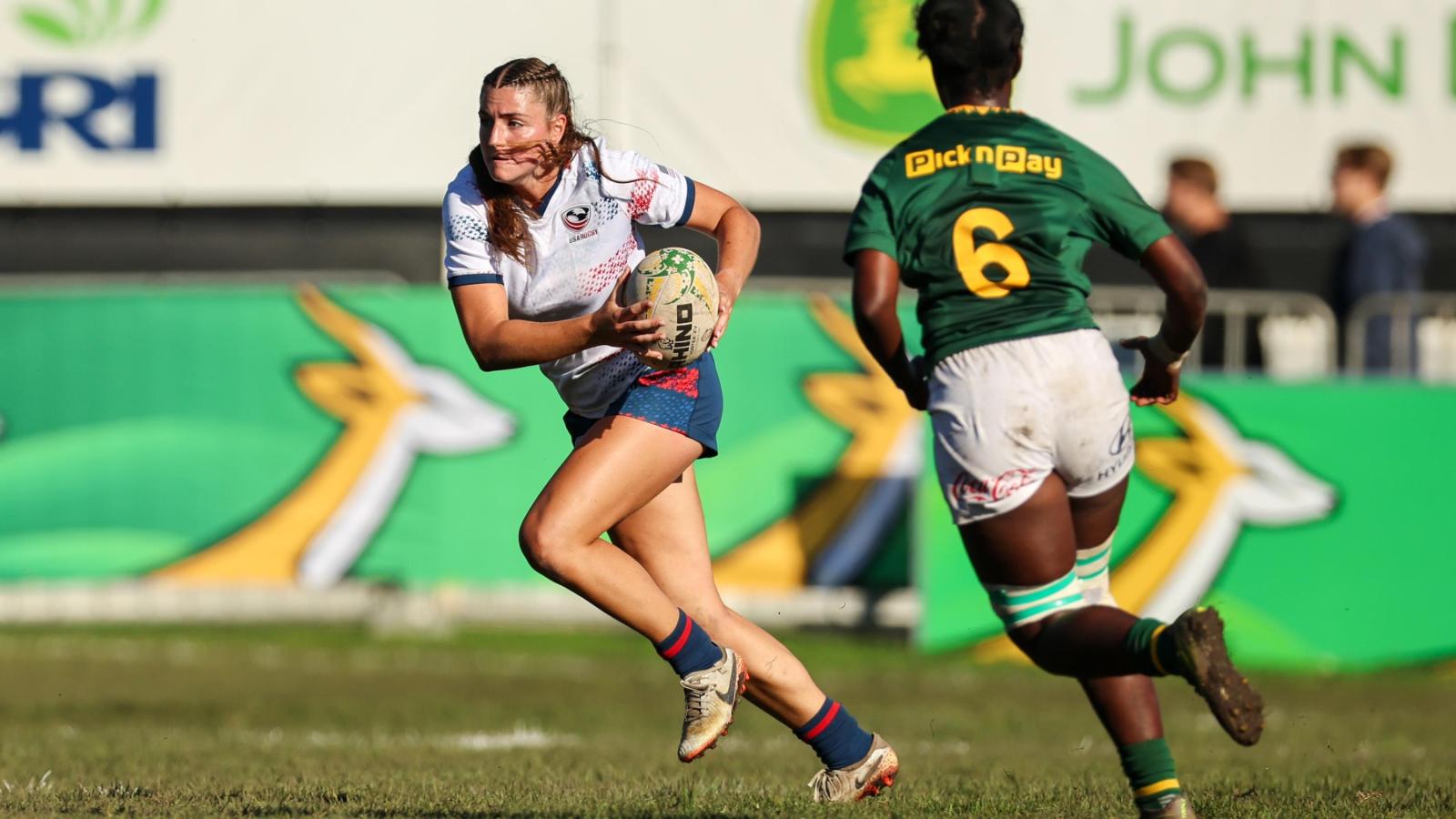 USA U20s vs South Africa U20s. Photo Charmaine Sander for Stellenbosch/Rugby South Africa.